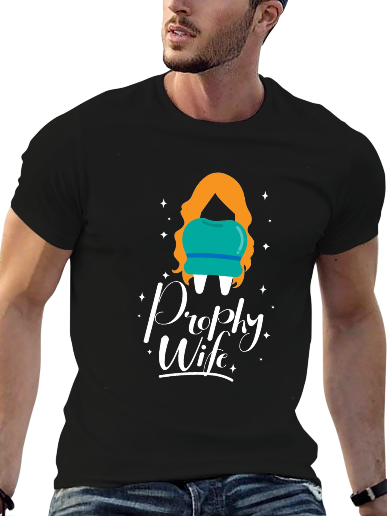 Prophy Wife Graphic T-Shirt - Dental Hygienist Tee