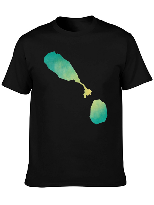 St Kitts & Nevis Map T-Shirt - Caribbean Island Pride Tee