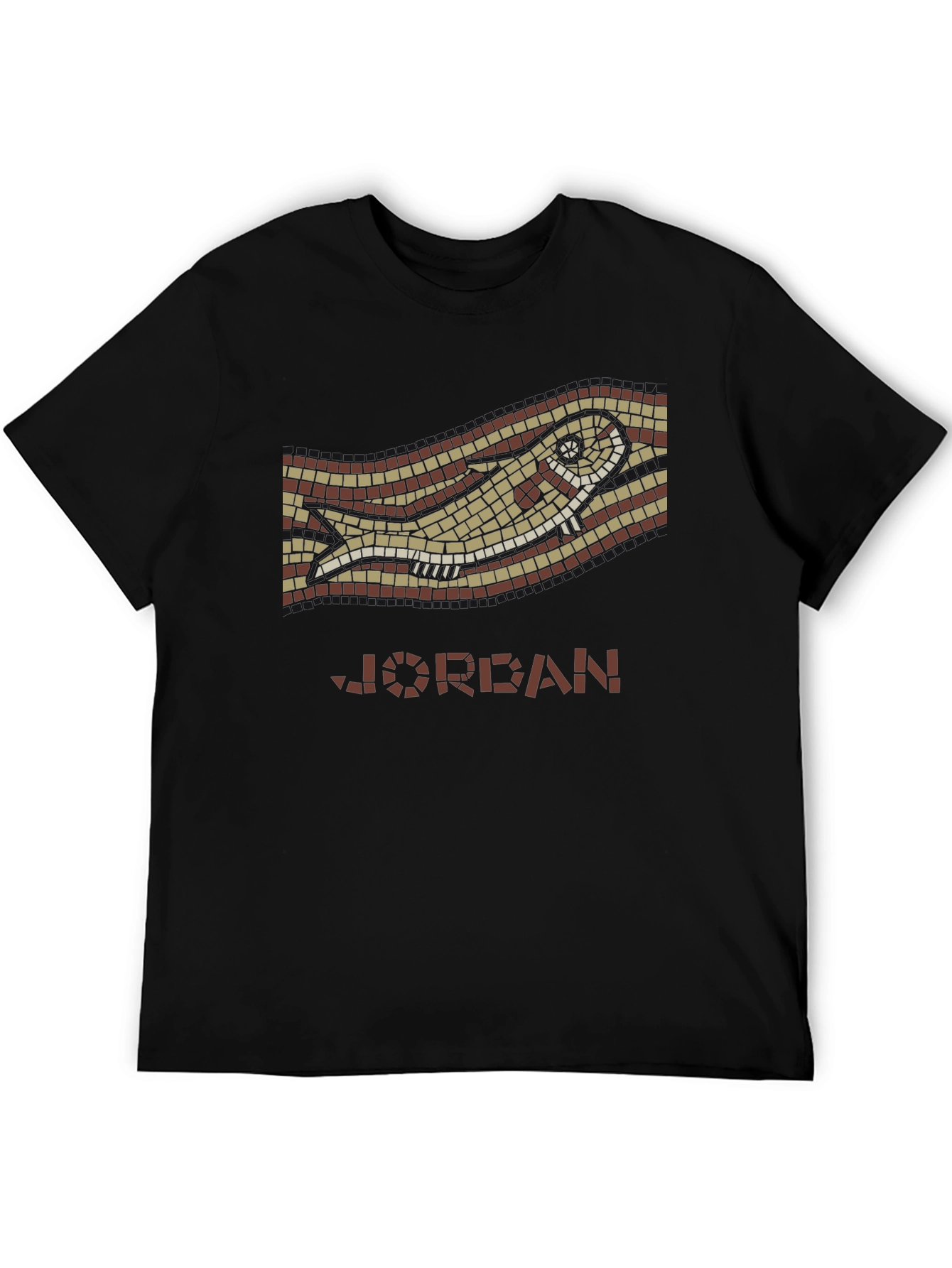 Mosaic Fish Graphic Tee - Jordan Style