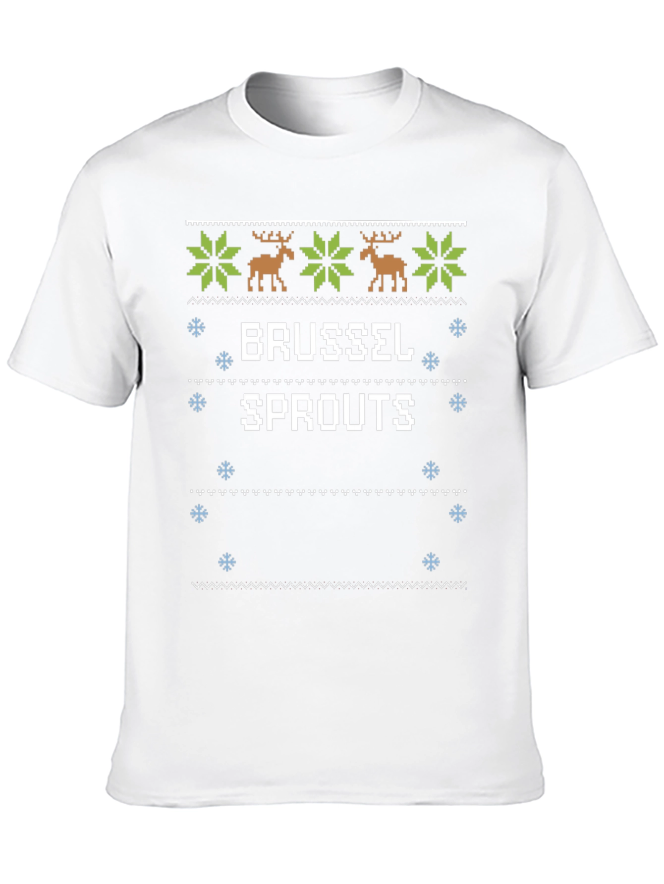 Brussels Sprouts Christmas Sweater T-Shirt