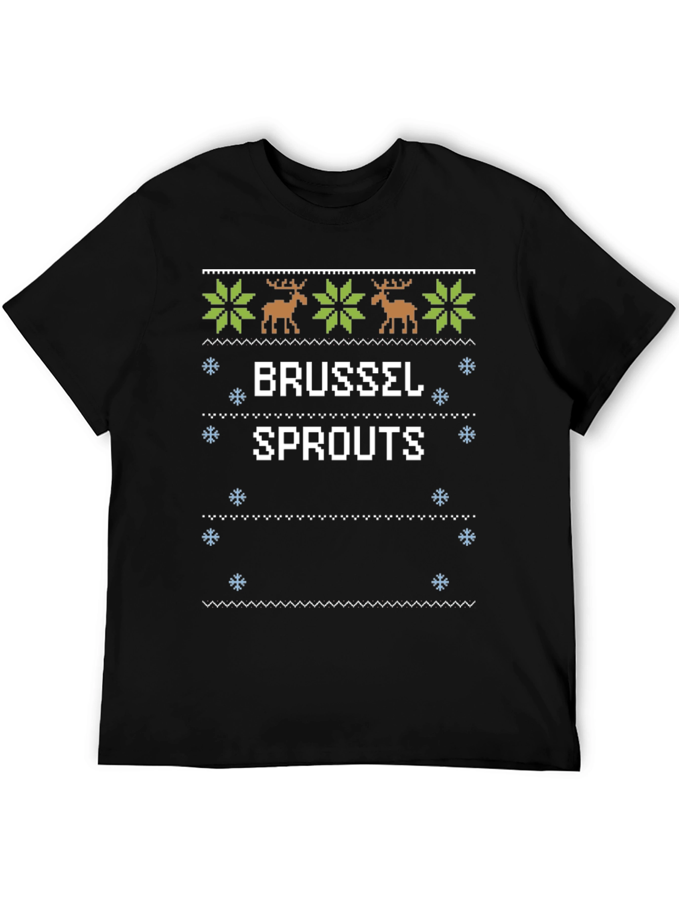 Brussels Sprouts Christmas Sweater T-Shirt