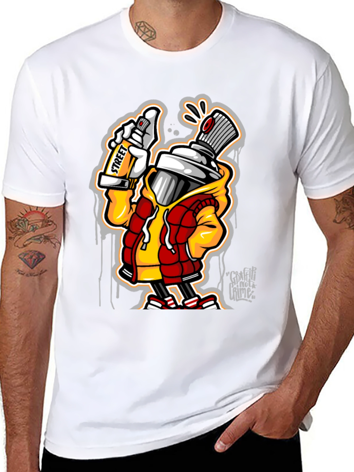 Urban Graffiti Art T-Shirt