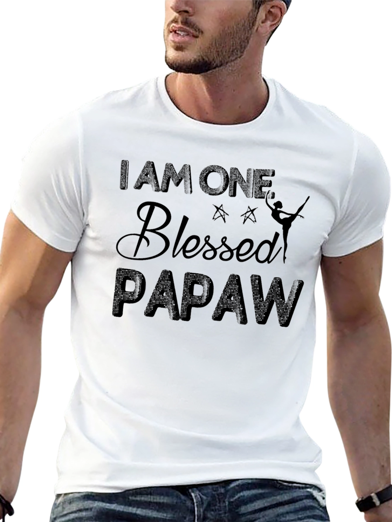 Blessed Papaw T-Shirt - Perfect Gift for Grandfathers