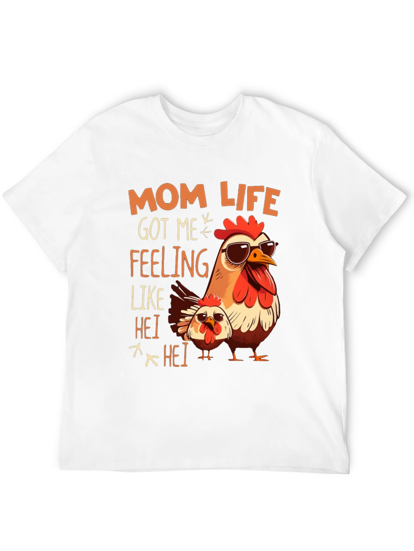 Mom Life Chicken T-Shirt