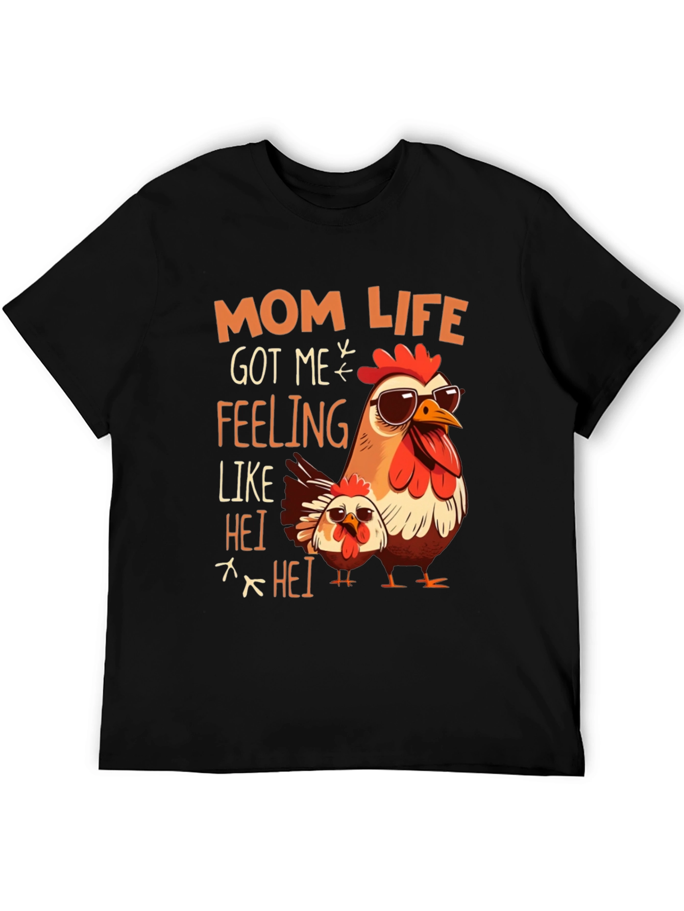 Mom Life Chicken T-Shirt