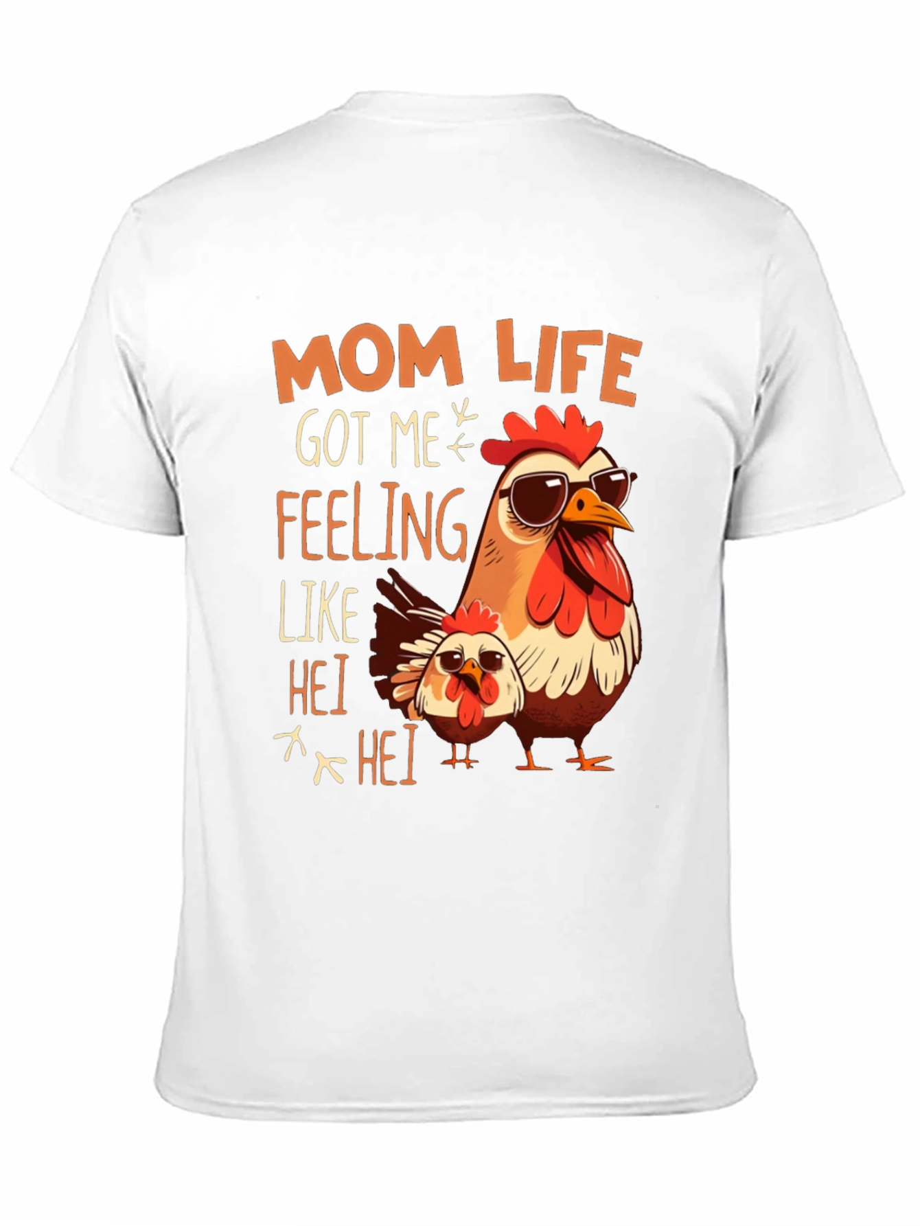Mom Life Chicken T-Shirt