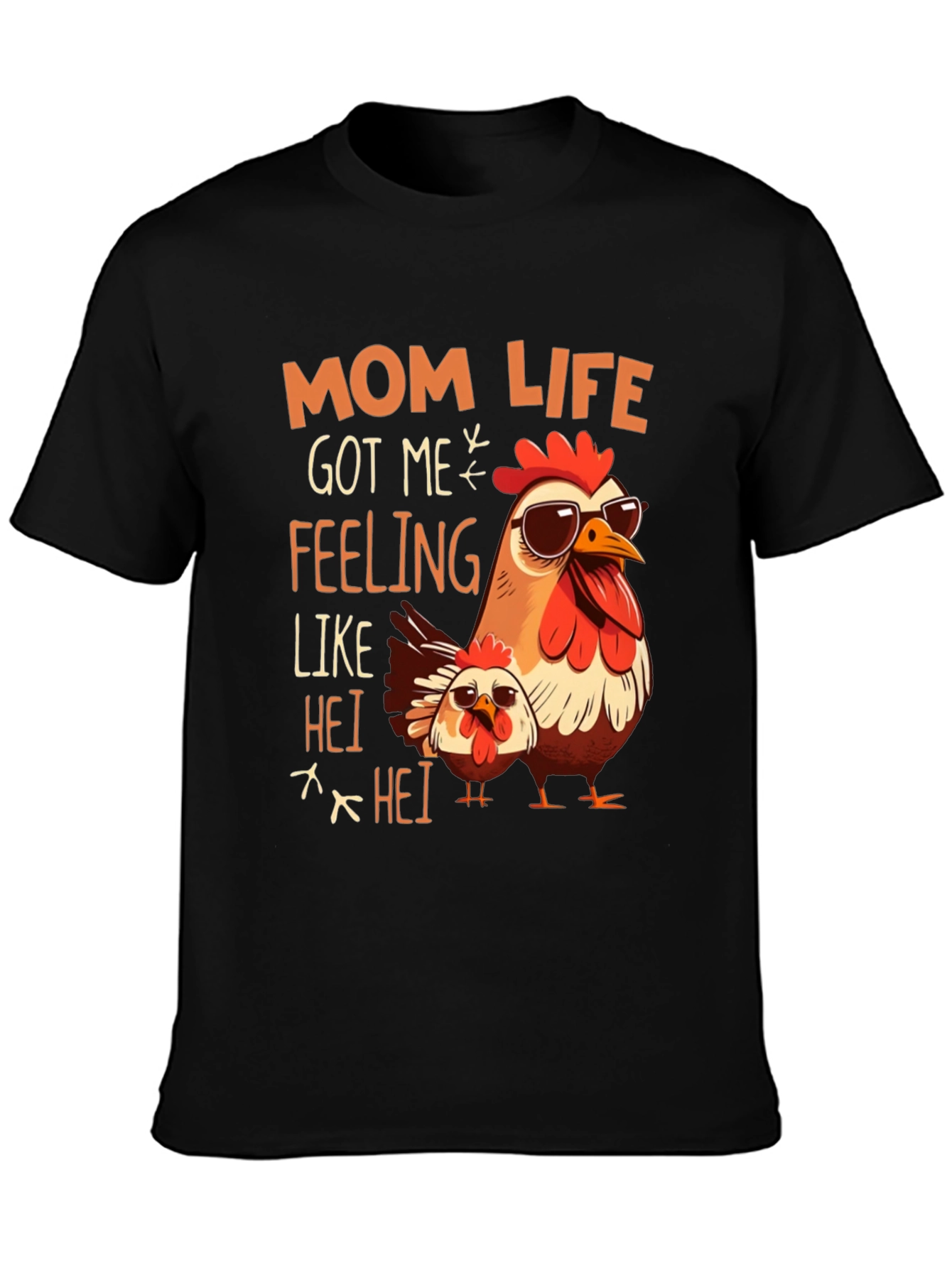 Mom Life Chicken T-Shirt