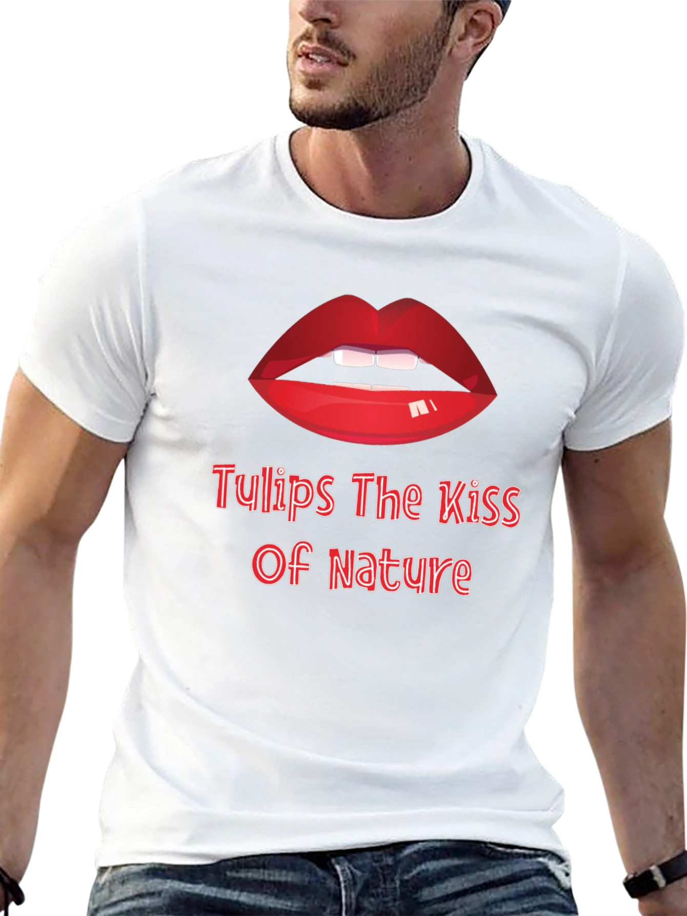 Tulips The Kiss Of Nature Graphic Tee