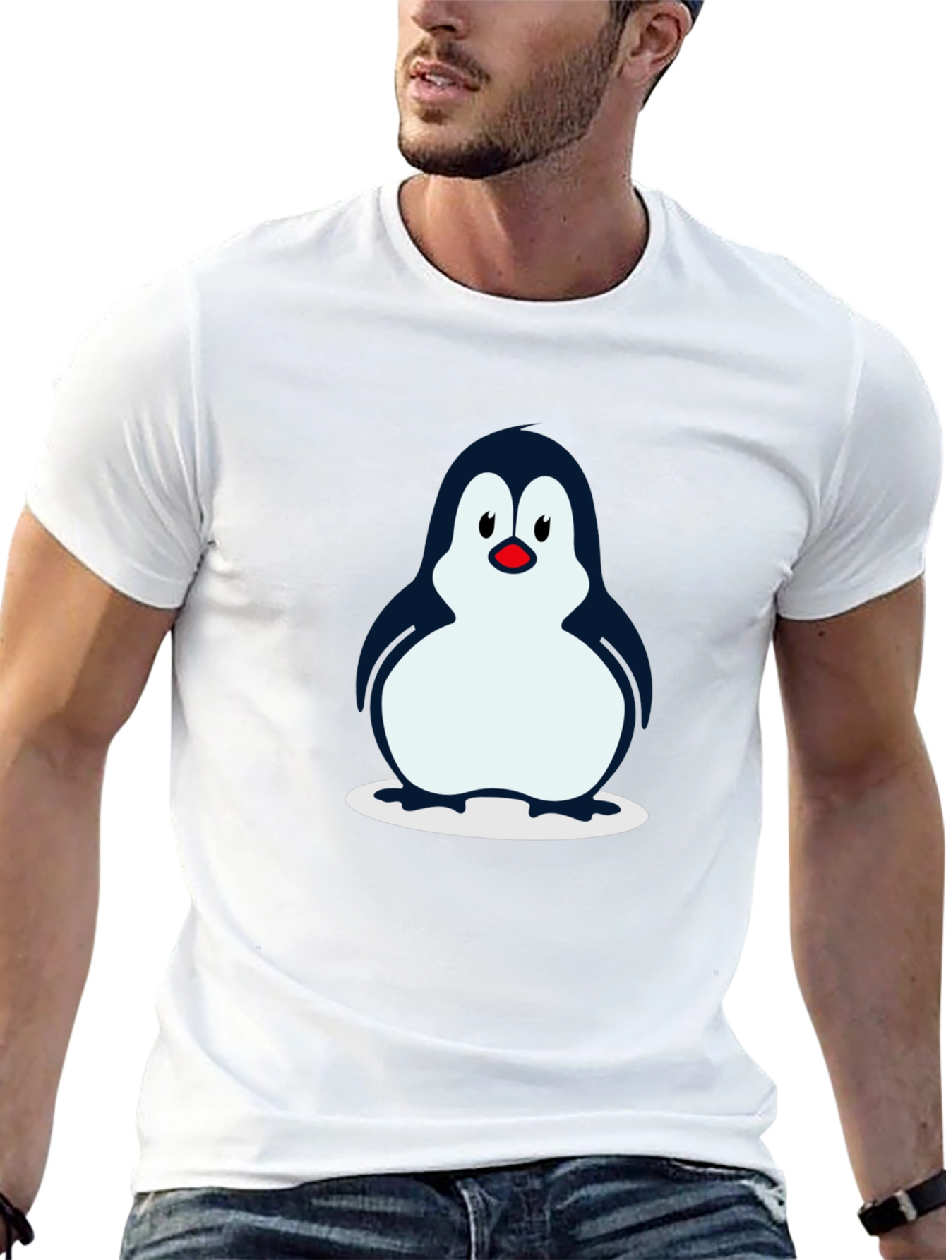 Penguin Graphic T-Shirt - Black