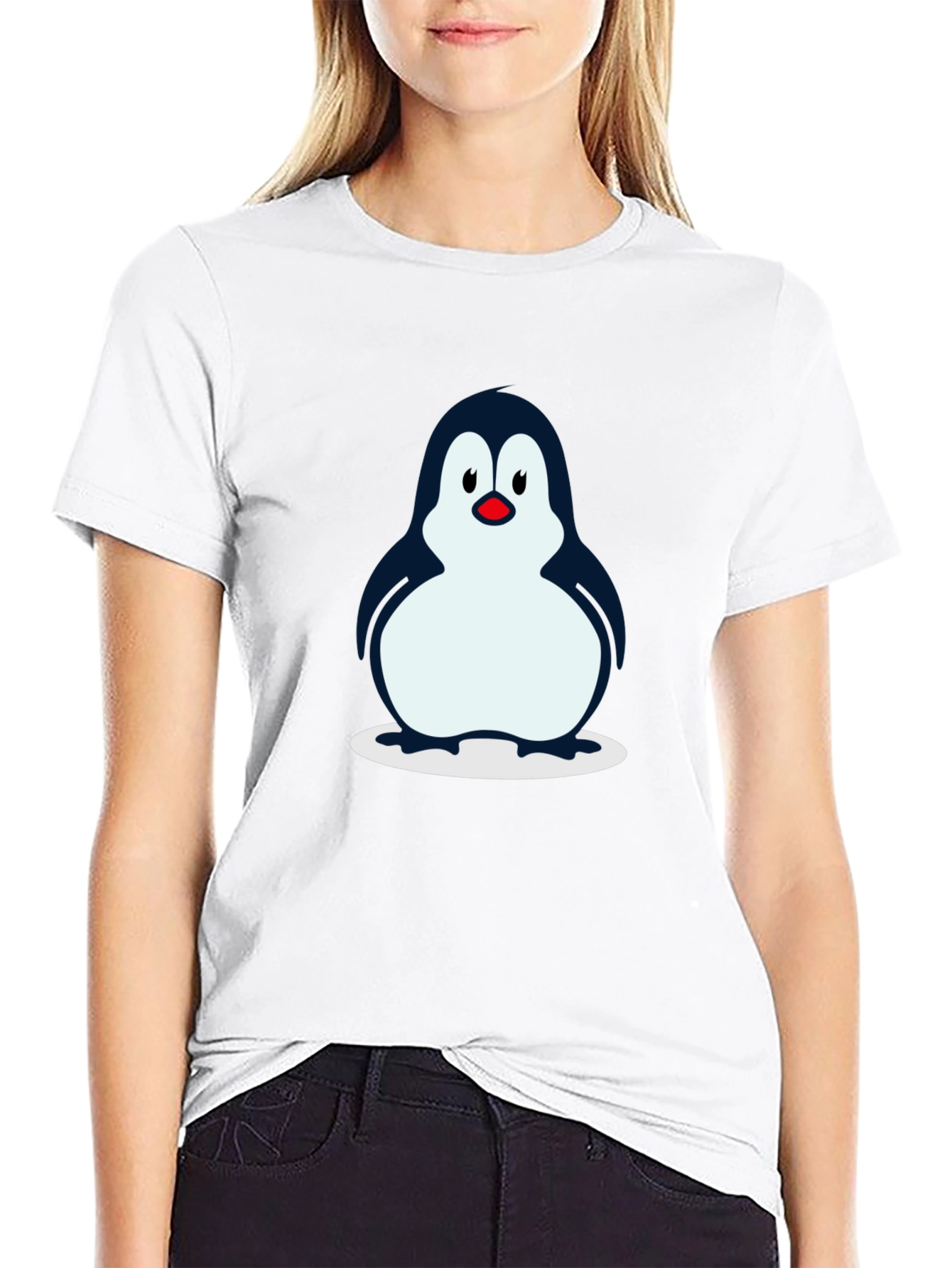 Penguin Graphic T-Shirt - Black