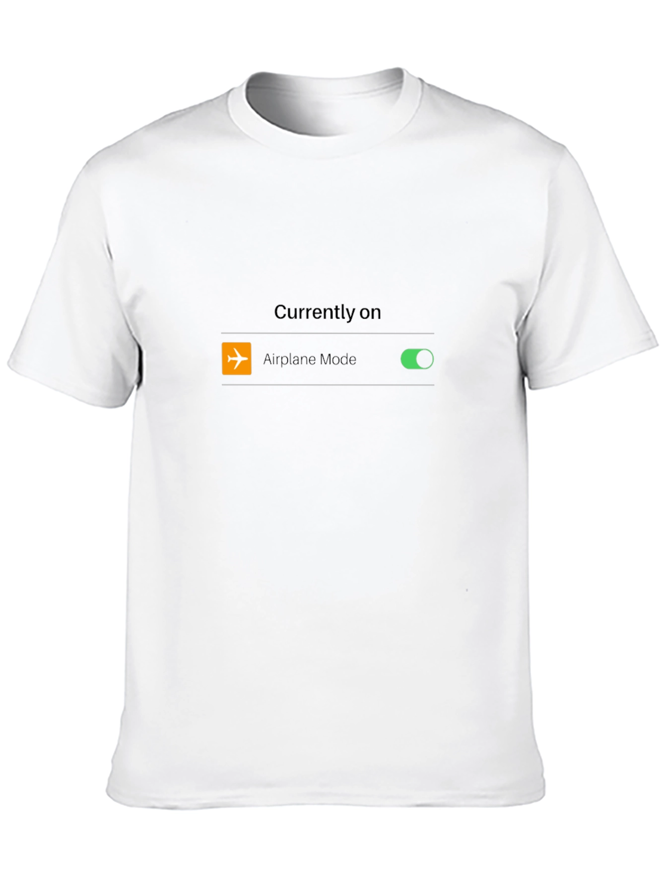 Airplane Mode On Graphic T-Shirt - Soft Cotton Tee