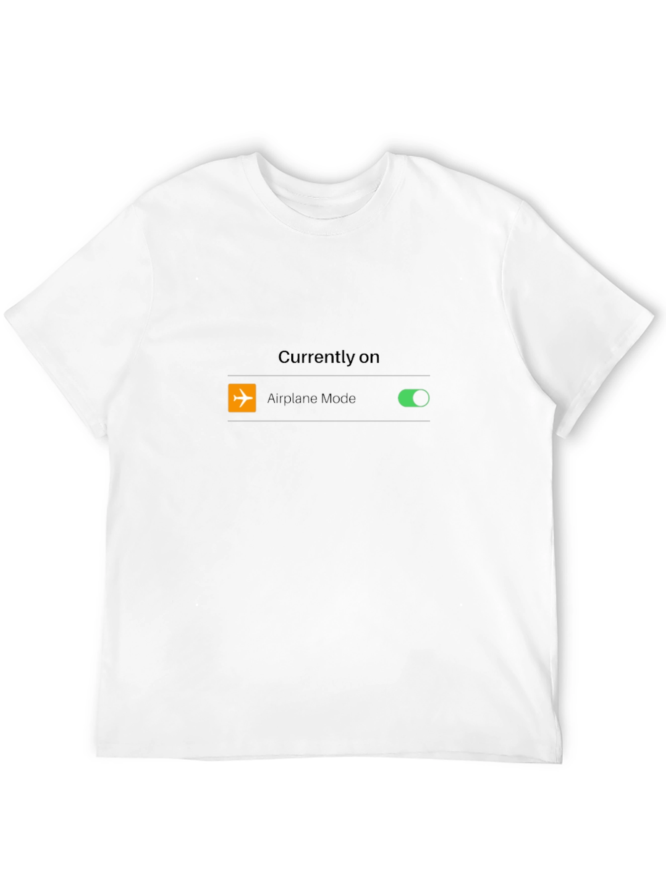 Airplane Mode On Graphic T-Shirt - Soft Cotton Tee
