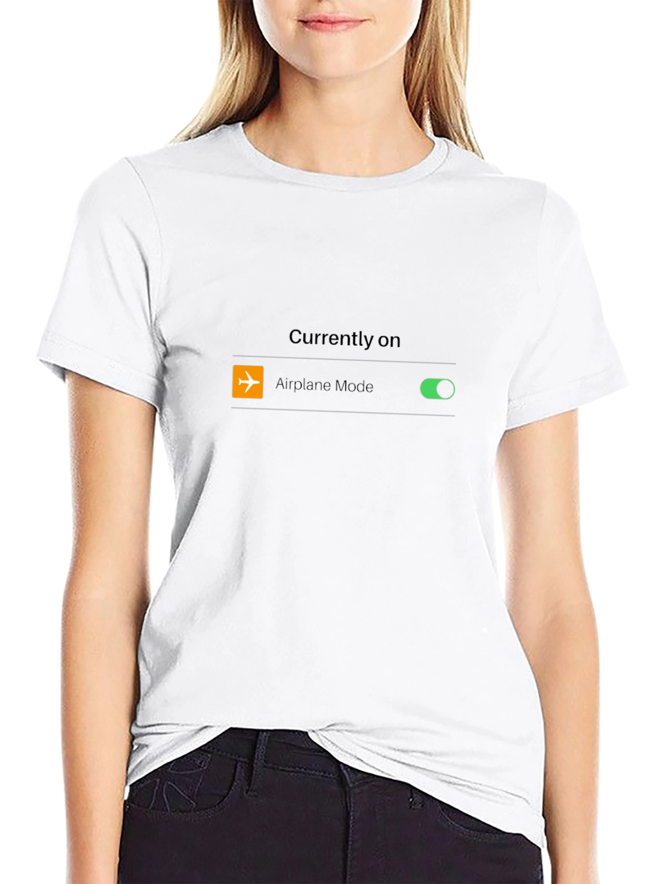 Airplane Mode On Graphic T-Shirt - Soft Cotton Tee
