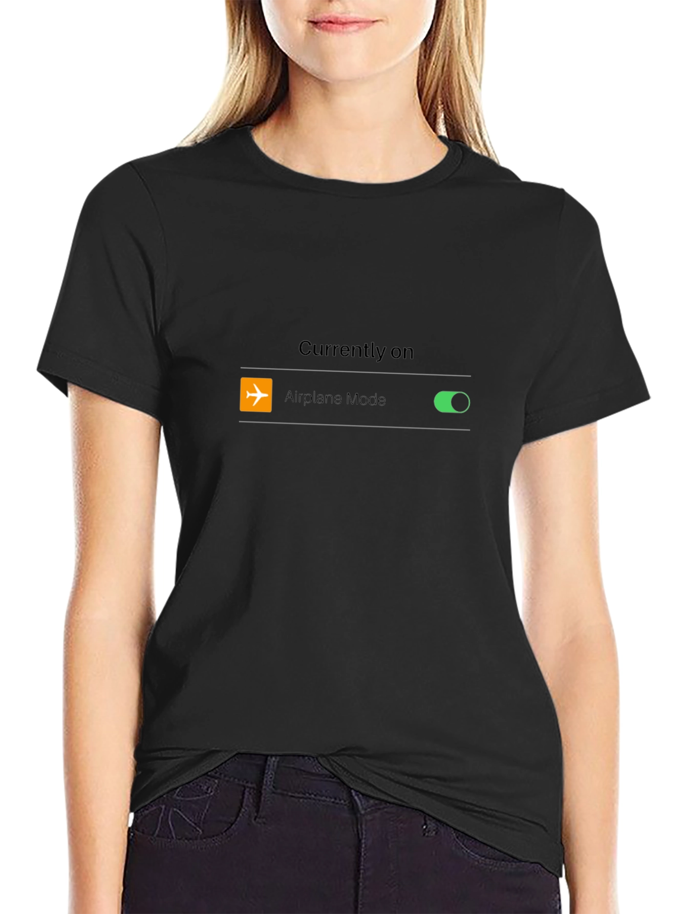 Airplane Mode On Graphic T-Shirt - Soft Cotton Tee