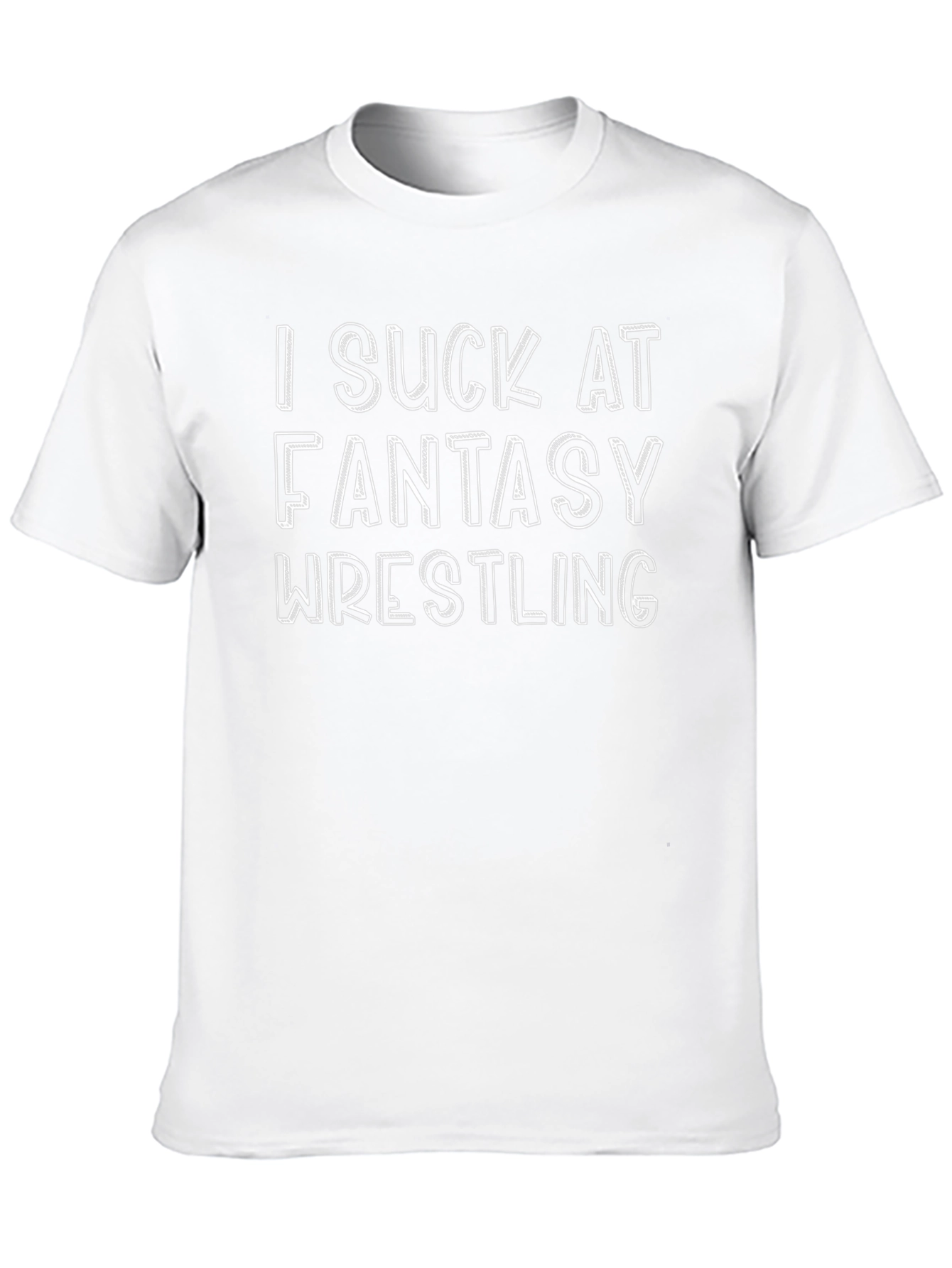 Fantasy Wrestling T-Shirt - Funny Graphic Tee