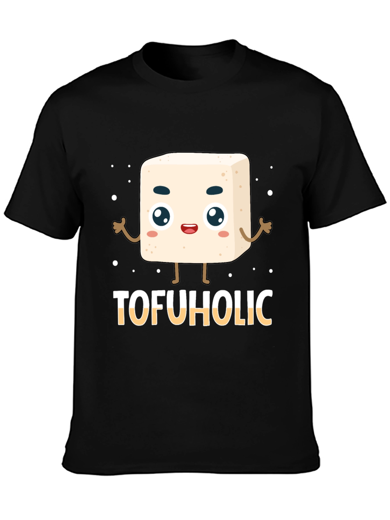 Tofuholic Graphic Tee - Vegan Tofu Lover Shirt