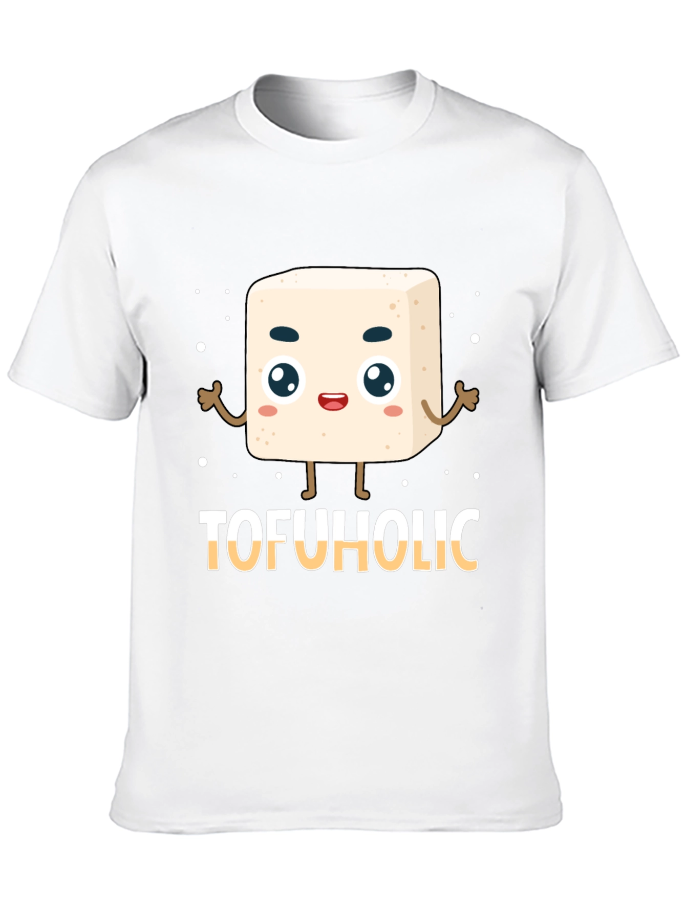 Tofuholic Graphic Tee - Vegan Tofu Lover Shirt