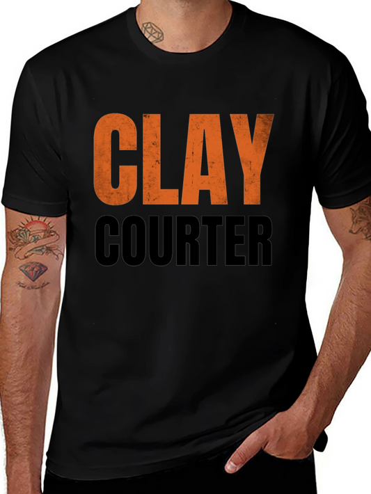 Clay Courter Graphic Tee - Black Short Sleeve