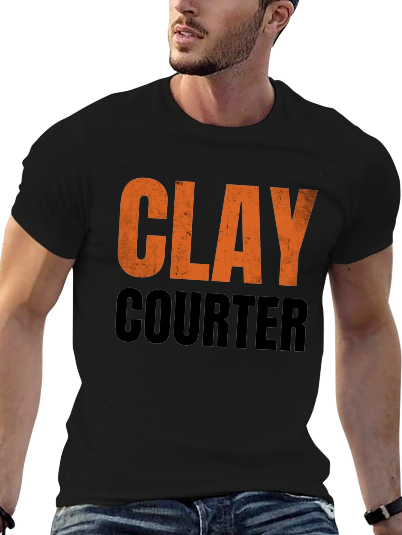 Clay Courter Graphic Tee - Black Short Sleeve