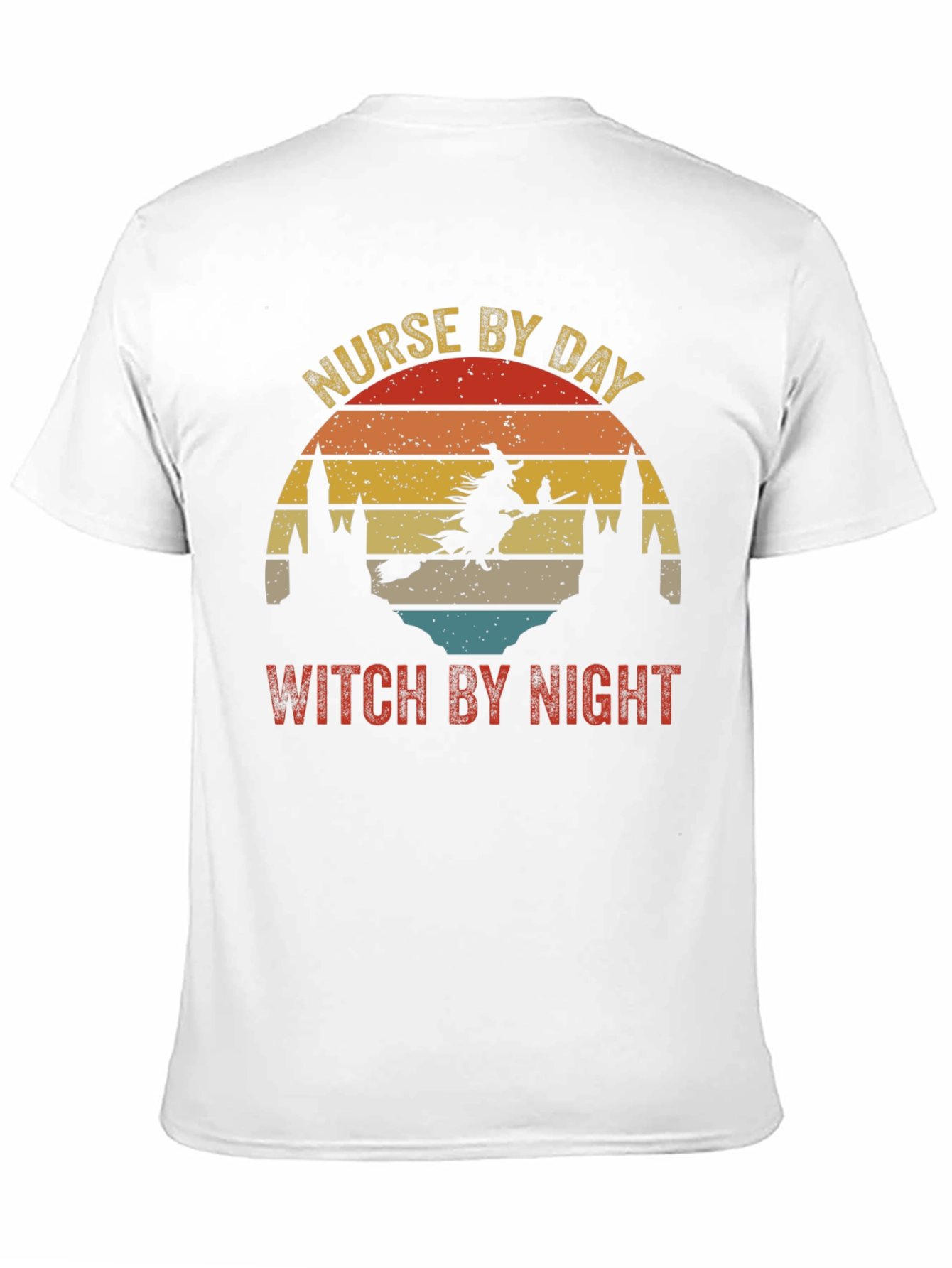 Nurse by Day Witch by Night Graphic Tee