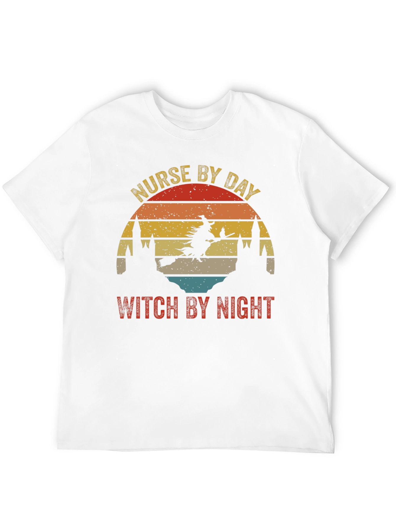 Nurse by Day Witch by Night Graphic Tee