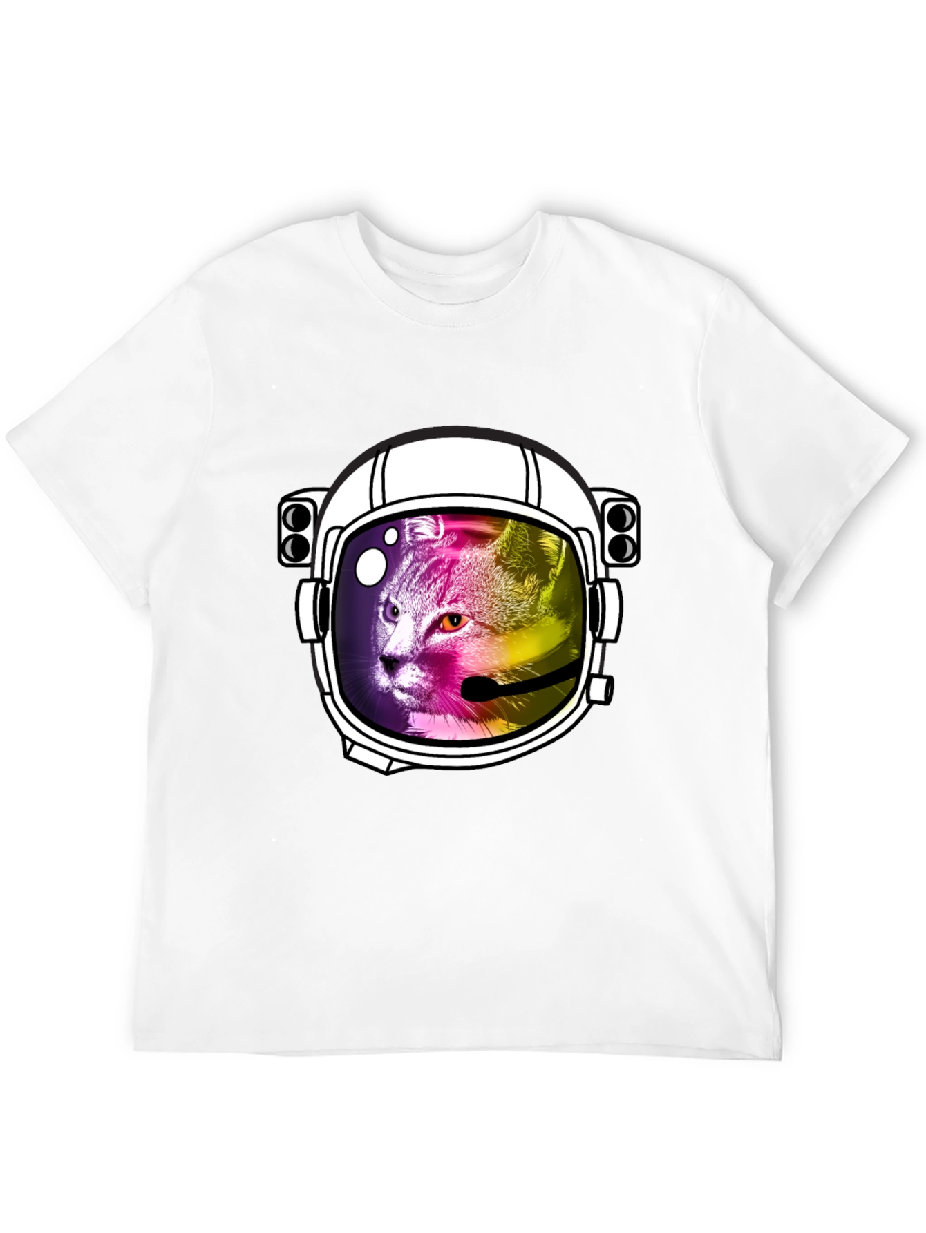 Cat Astronaut T-Shirt - Space Cat Tee