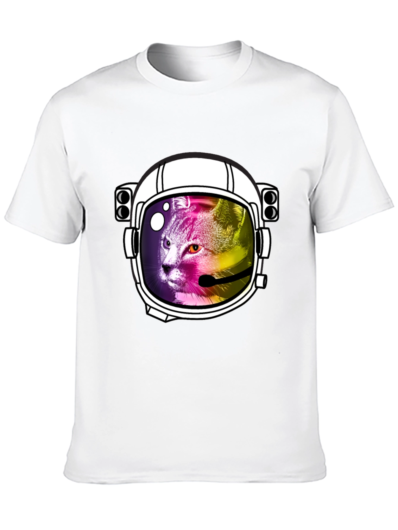 Cat Astronaut T-Shirt - Space Cat Tee