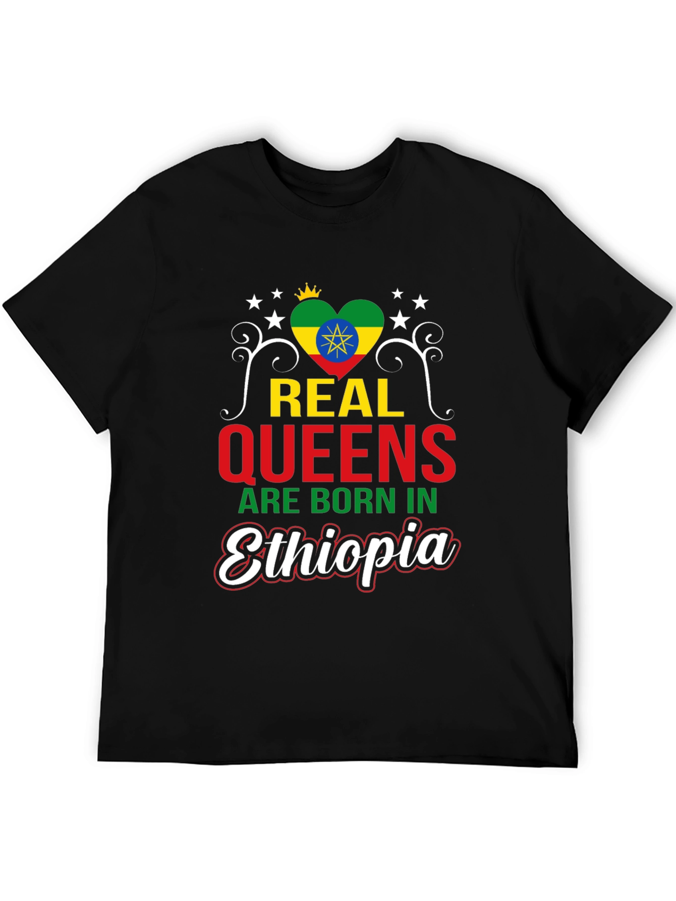 Ethiopia Queens T-Shirt - Born In Ethiopia