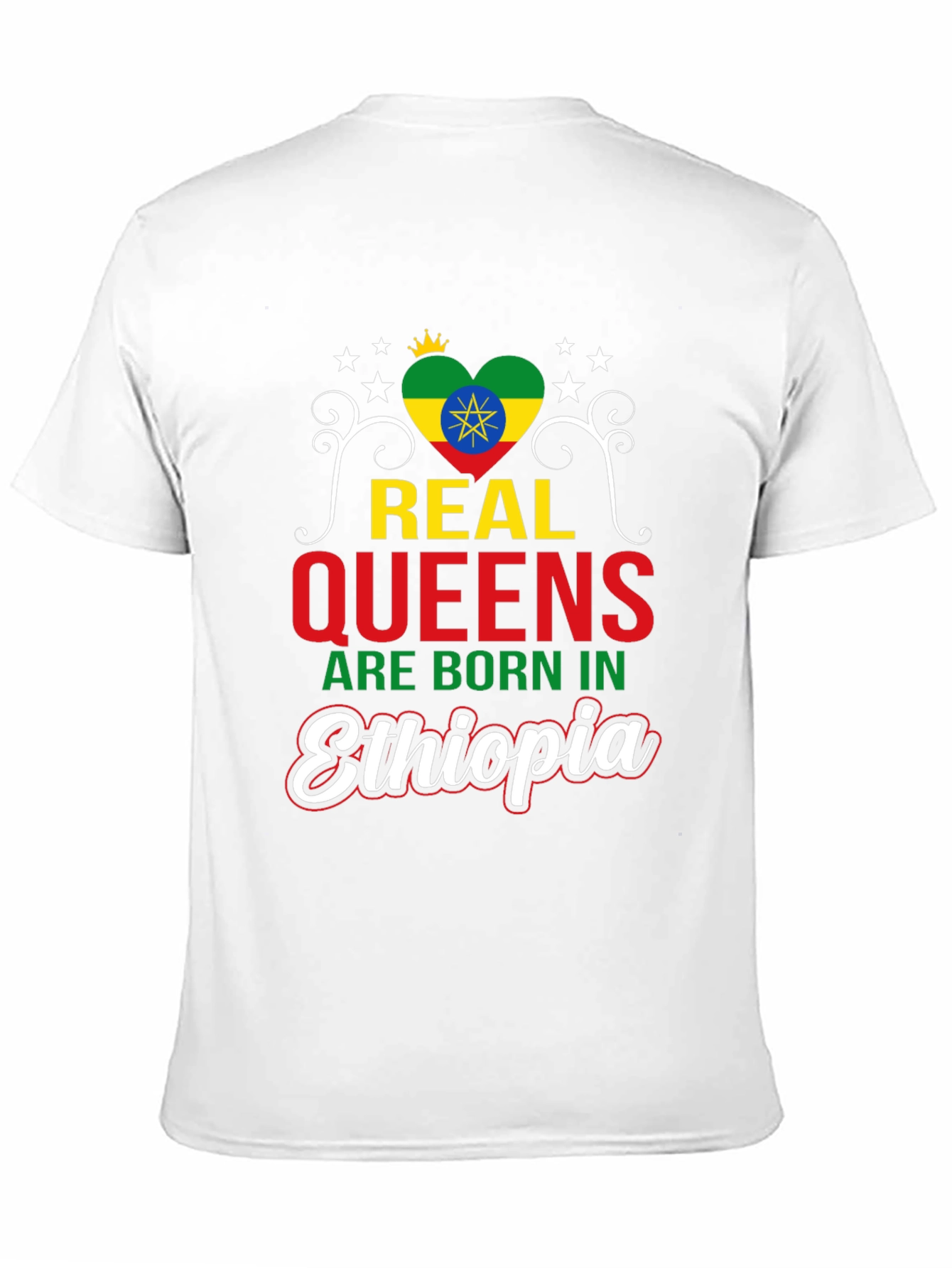 Ethiopia Queens T-Shirt - Born In Ethiopia