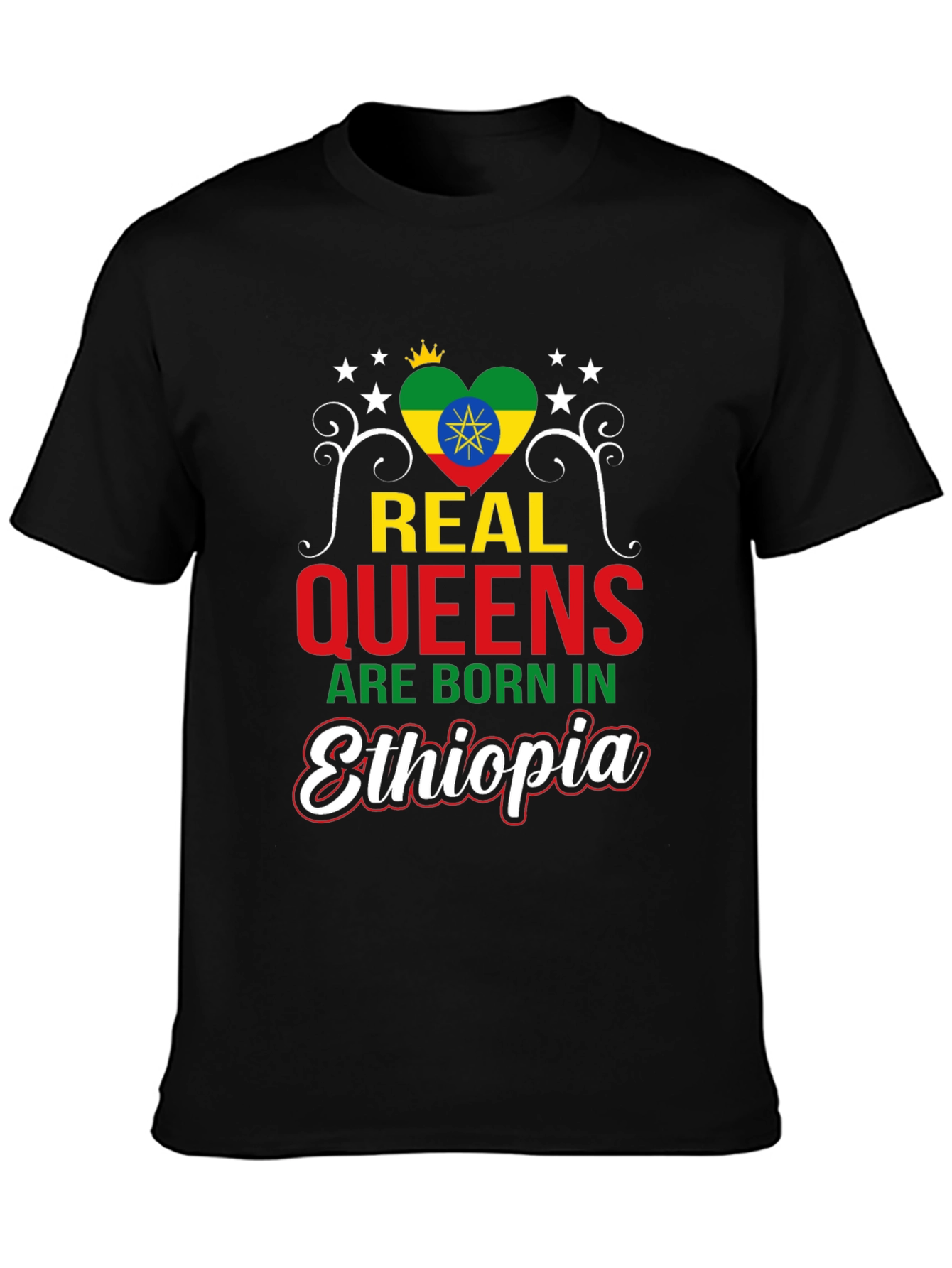 Ethiopia Queens T-Shirt - Born In Ethiopia