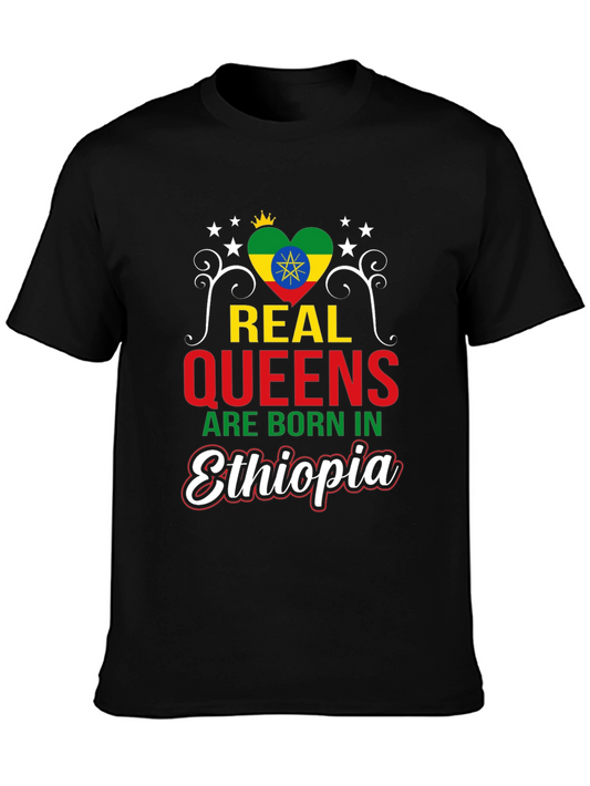 Ethiopia Queens T-Shirt - Born In Ethiopia