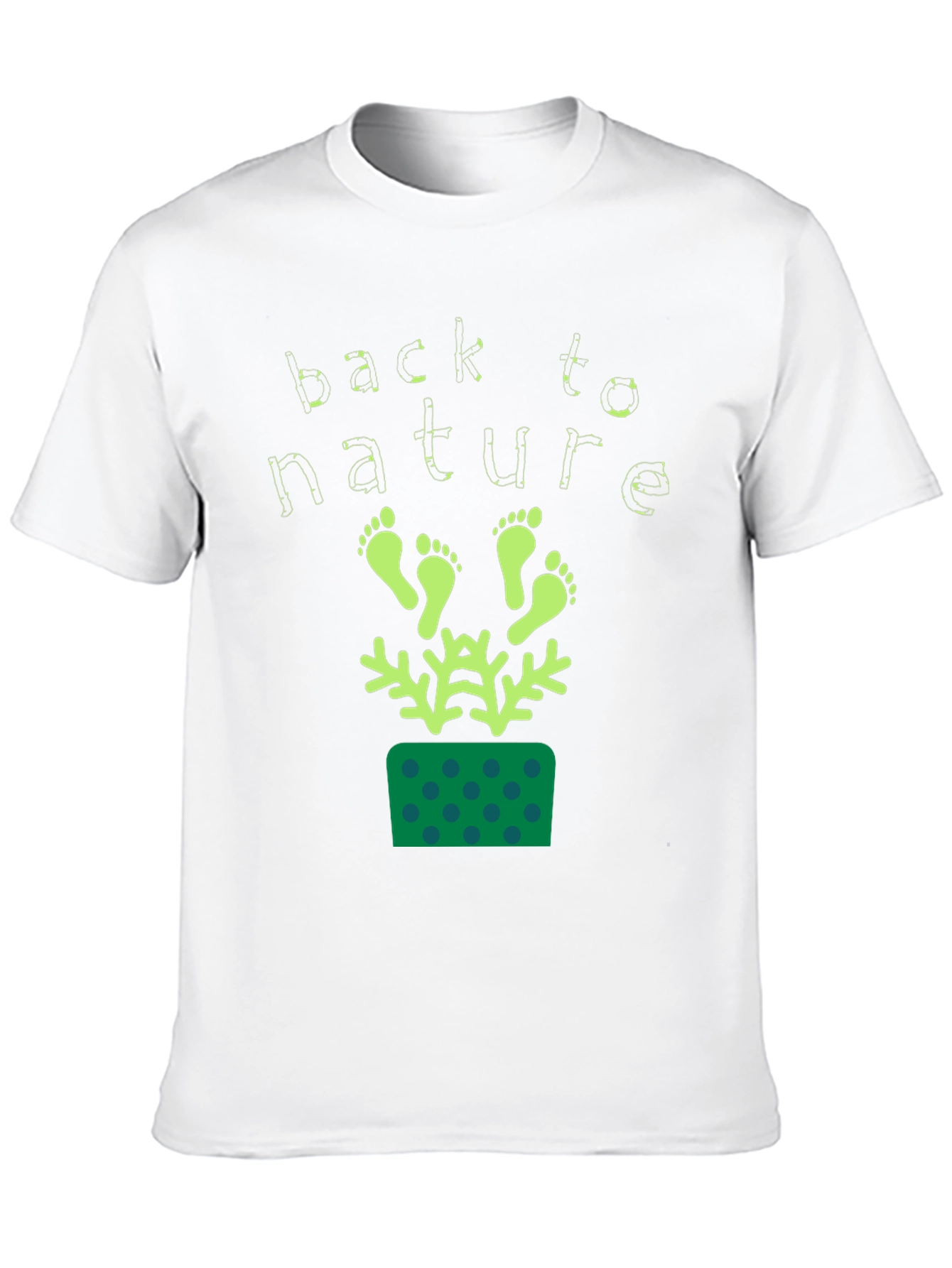 Back to Nature Graphic Print T-Shirt
