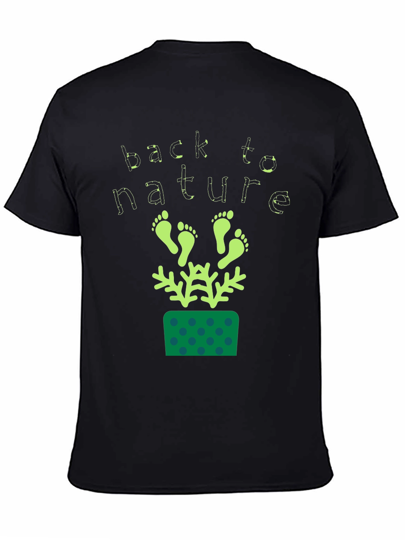Back to Nature Graphic Print T-Shirt