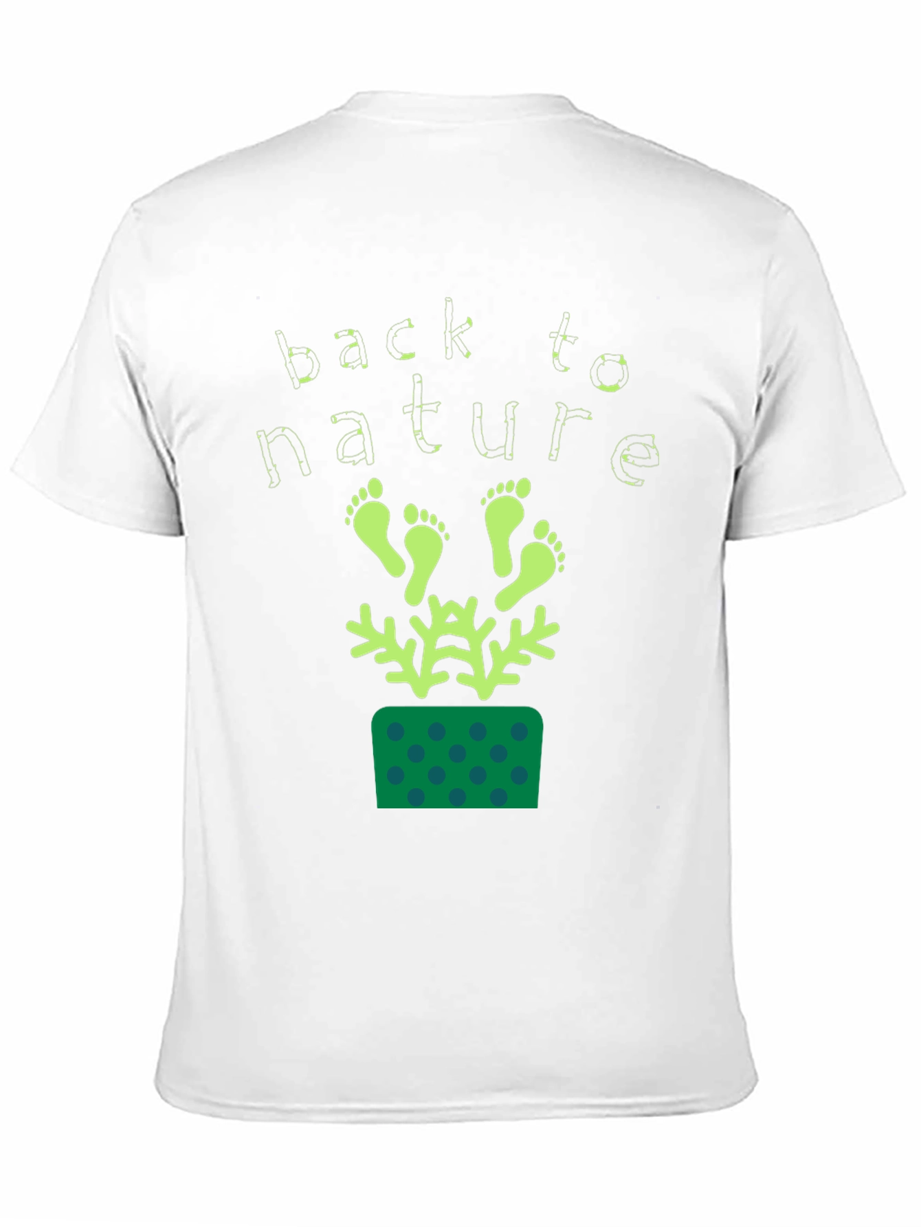 Back to Nature Graphic Print T-Shirt