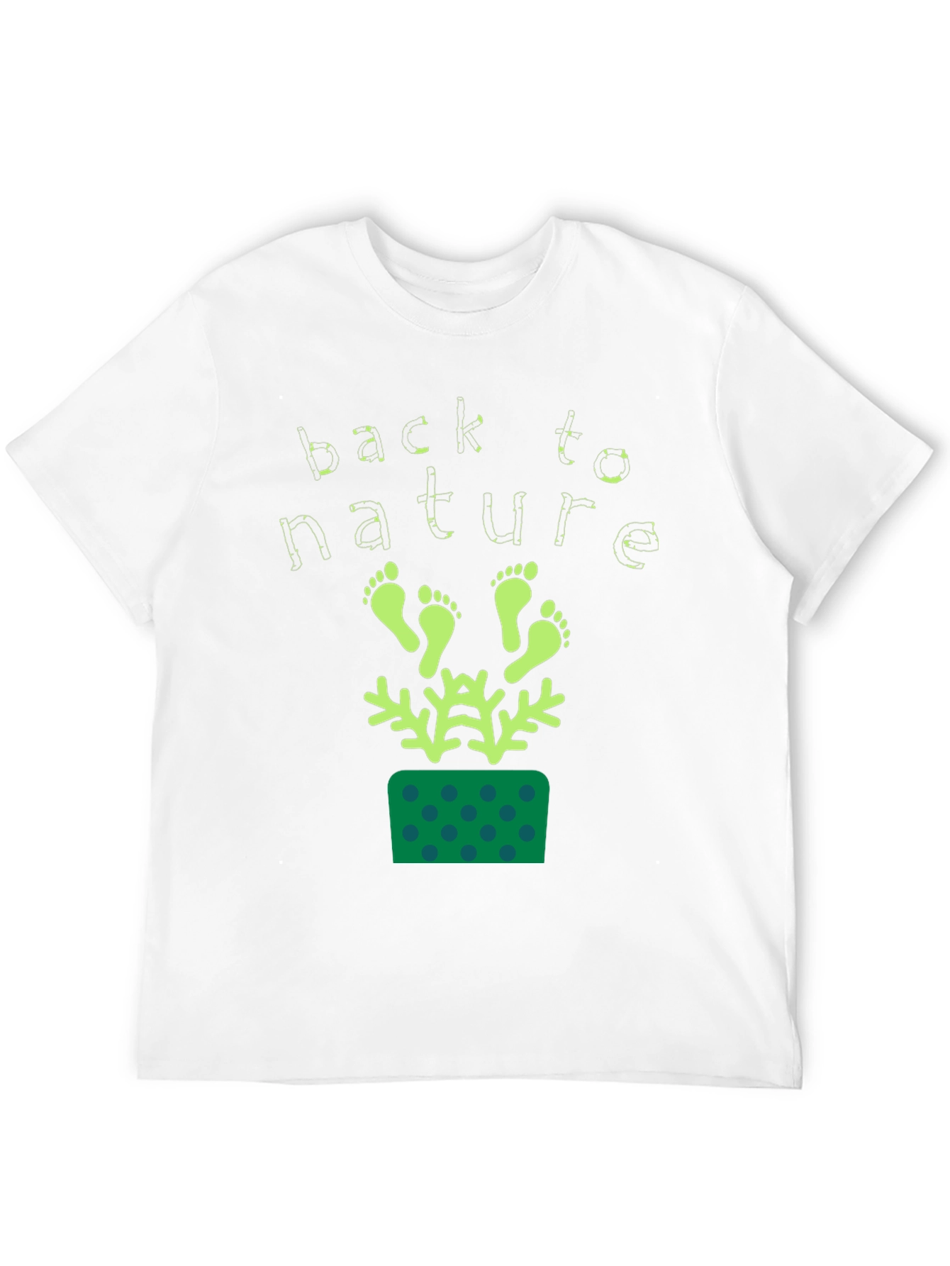 Back to Nature Graphic Print T-Shirt