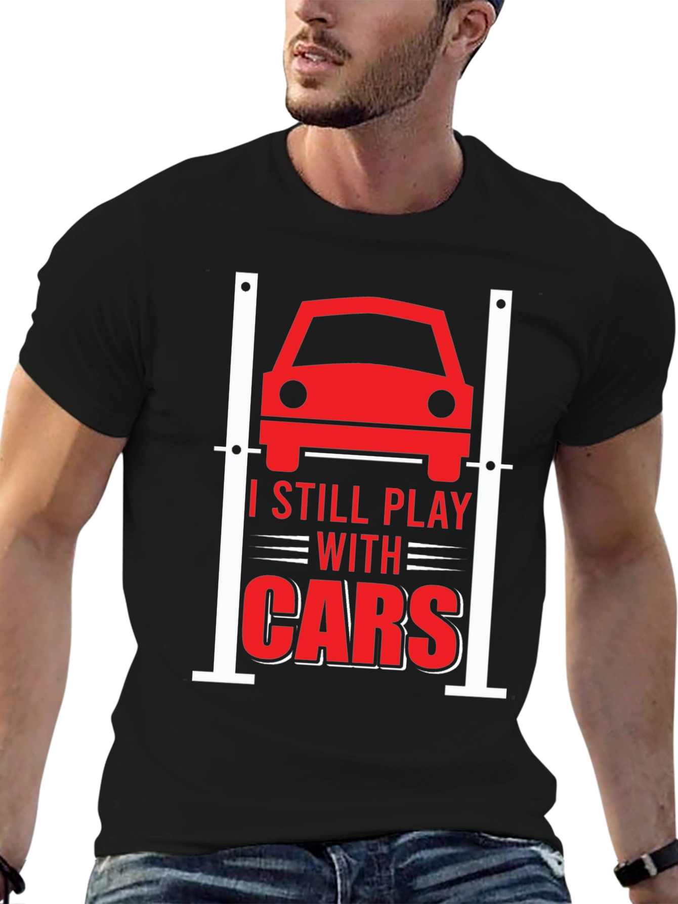 I Still Play With Cars Graphic Tee