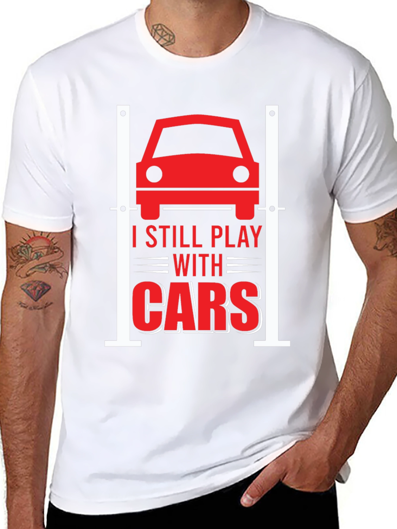 I Still Play With Cars Graphic Tee