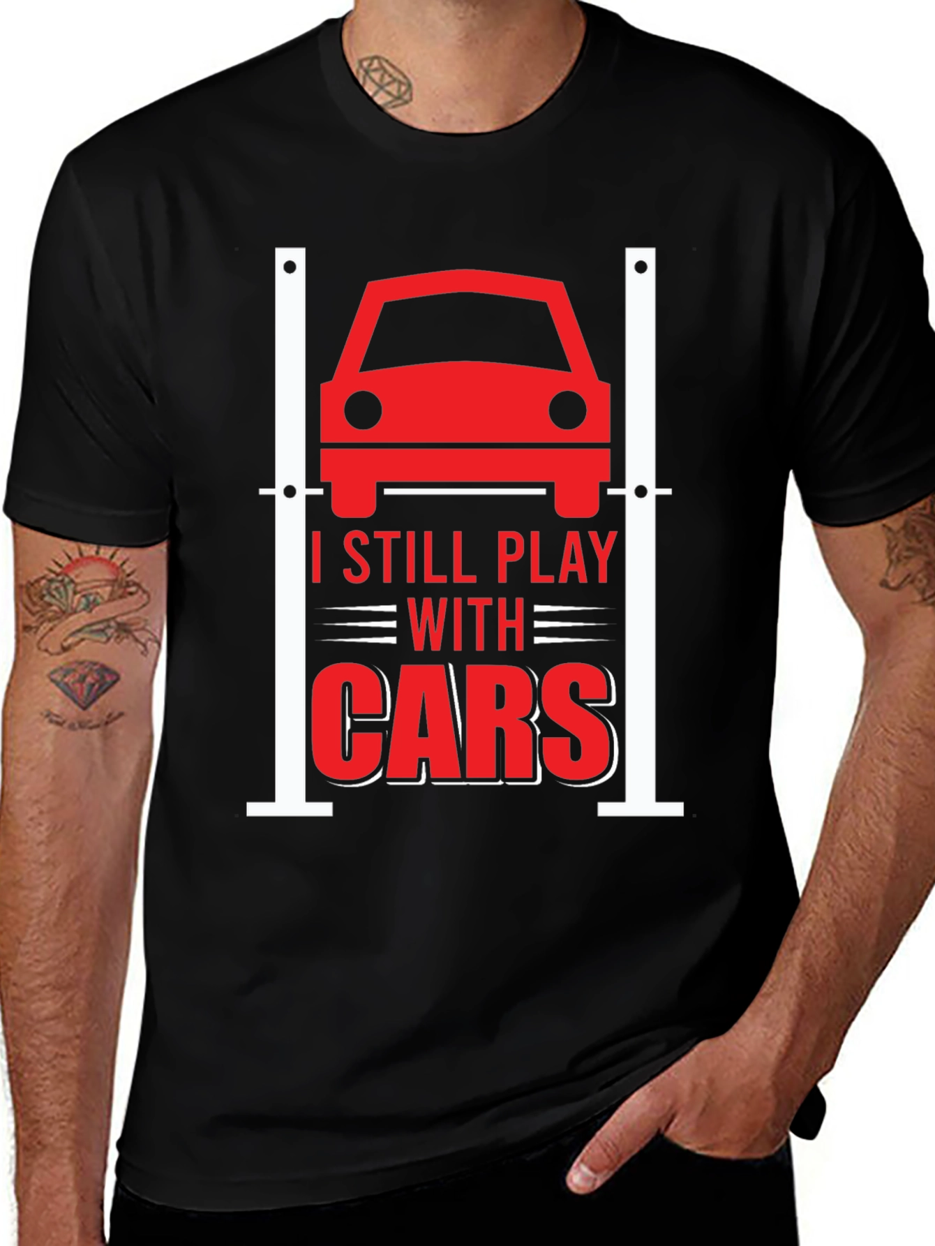 I Still Play With Cars Graphic Tee