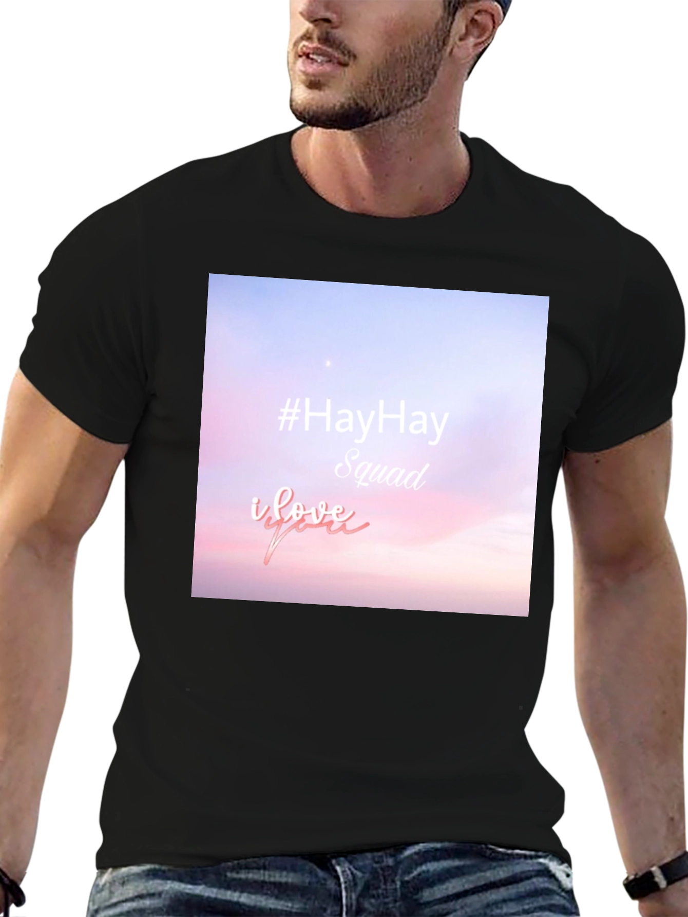 #HayHay Squad Graphic Tee - Trendy Comfort