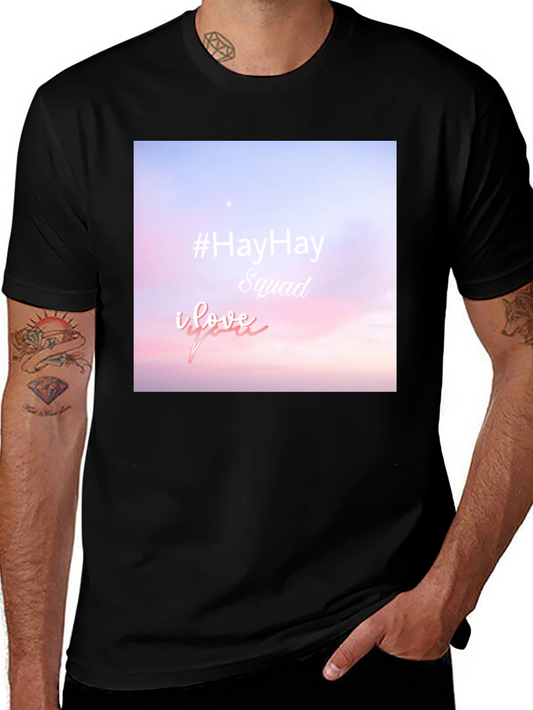 #HayHay Squad Graphic Tee - Trendy Comfort