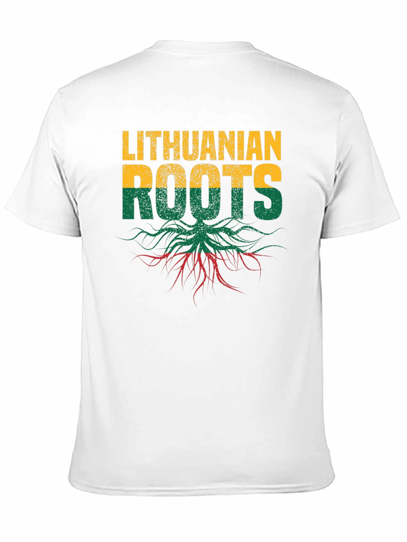 Lithuanian Roots T-Shirt - Black Graphic Tee