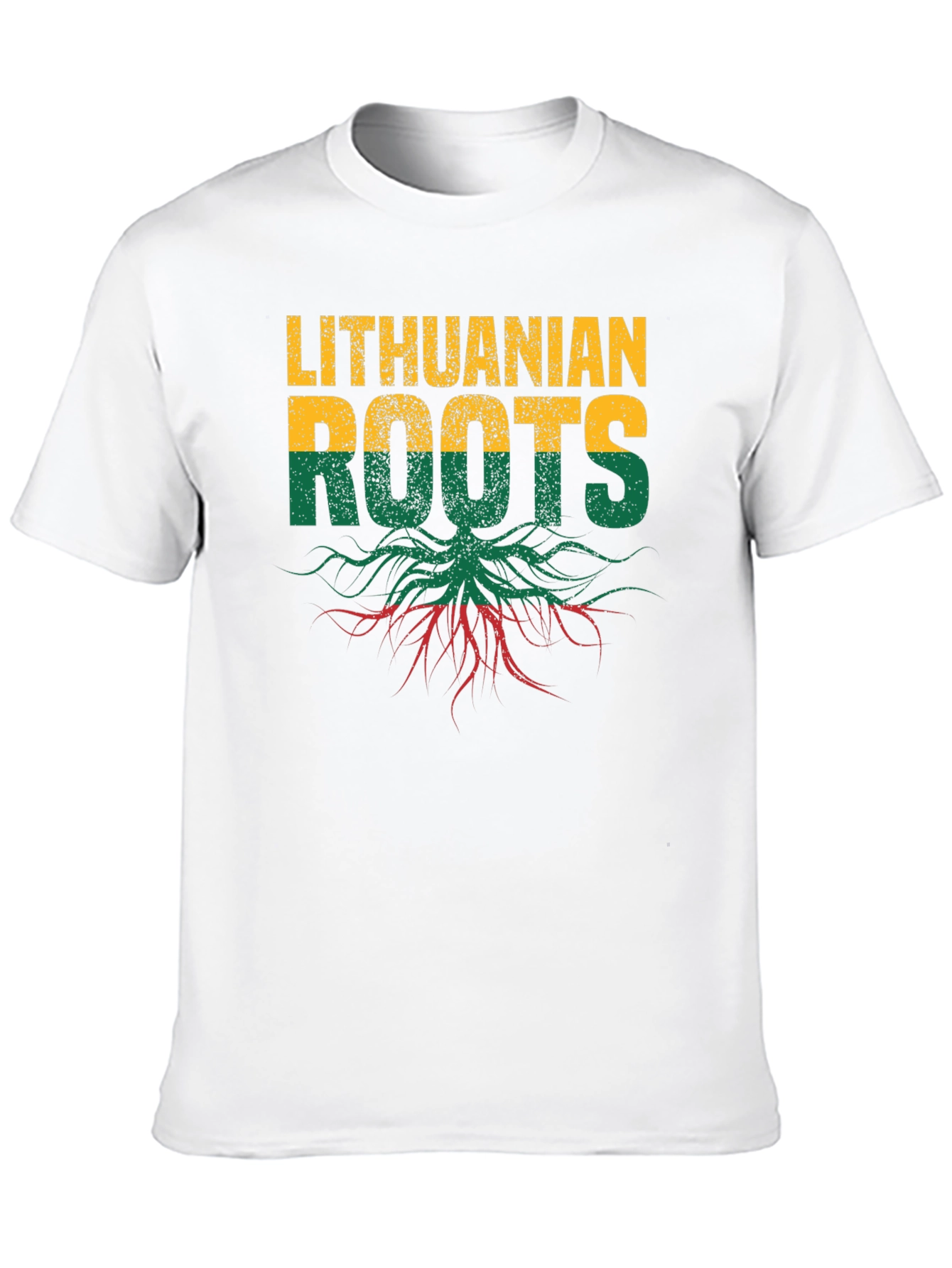 Lithuanian Roots T-Shirt - Black Graphic Tee