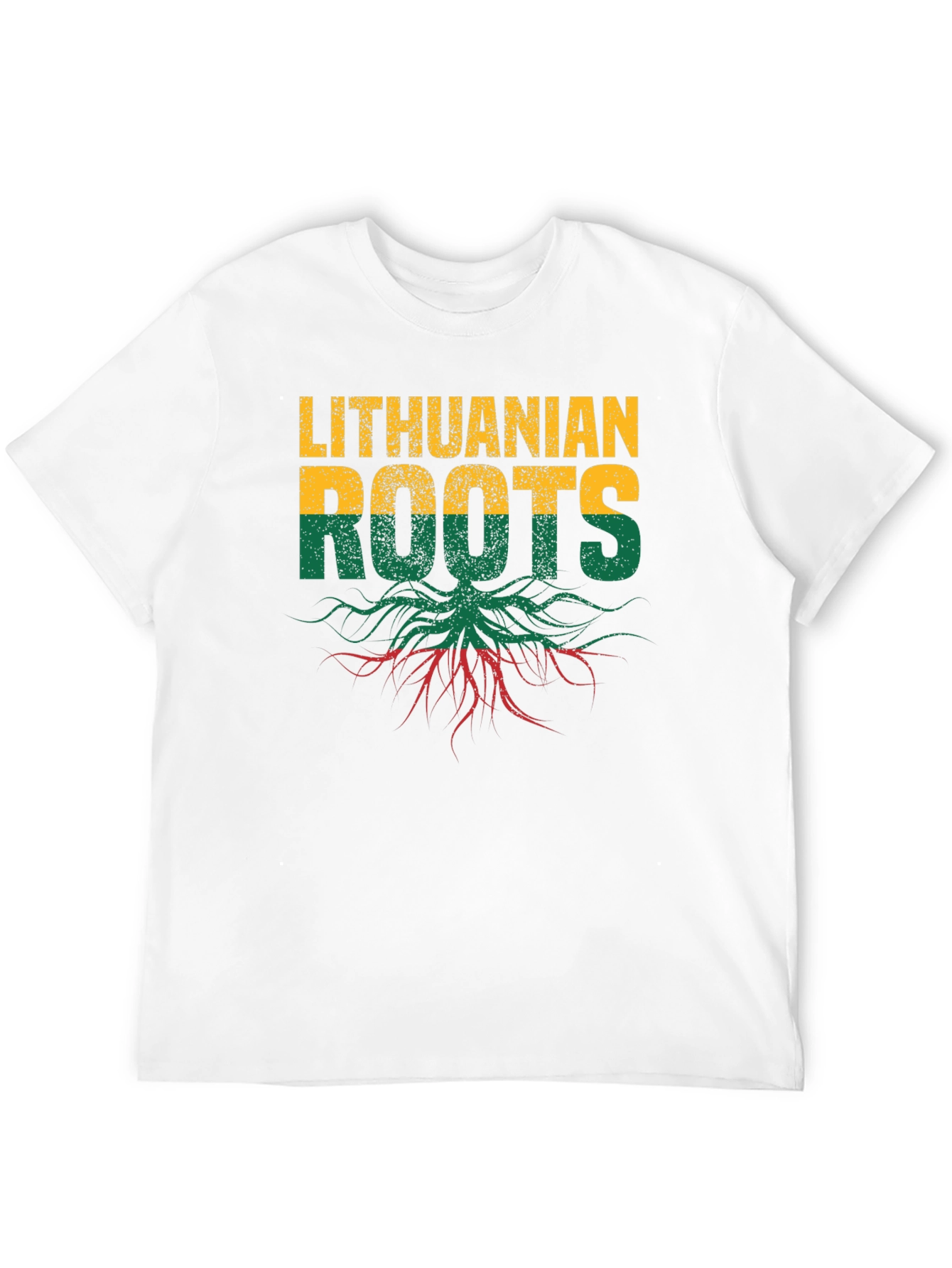 Lithuanian Roots T-Shirt - Black Graphic Tee