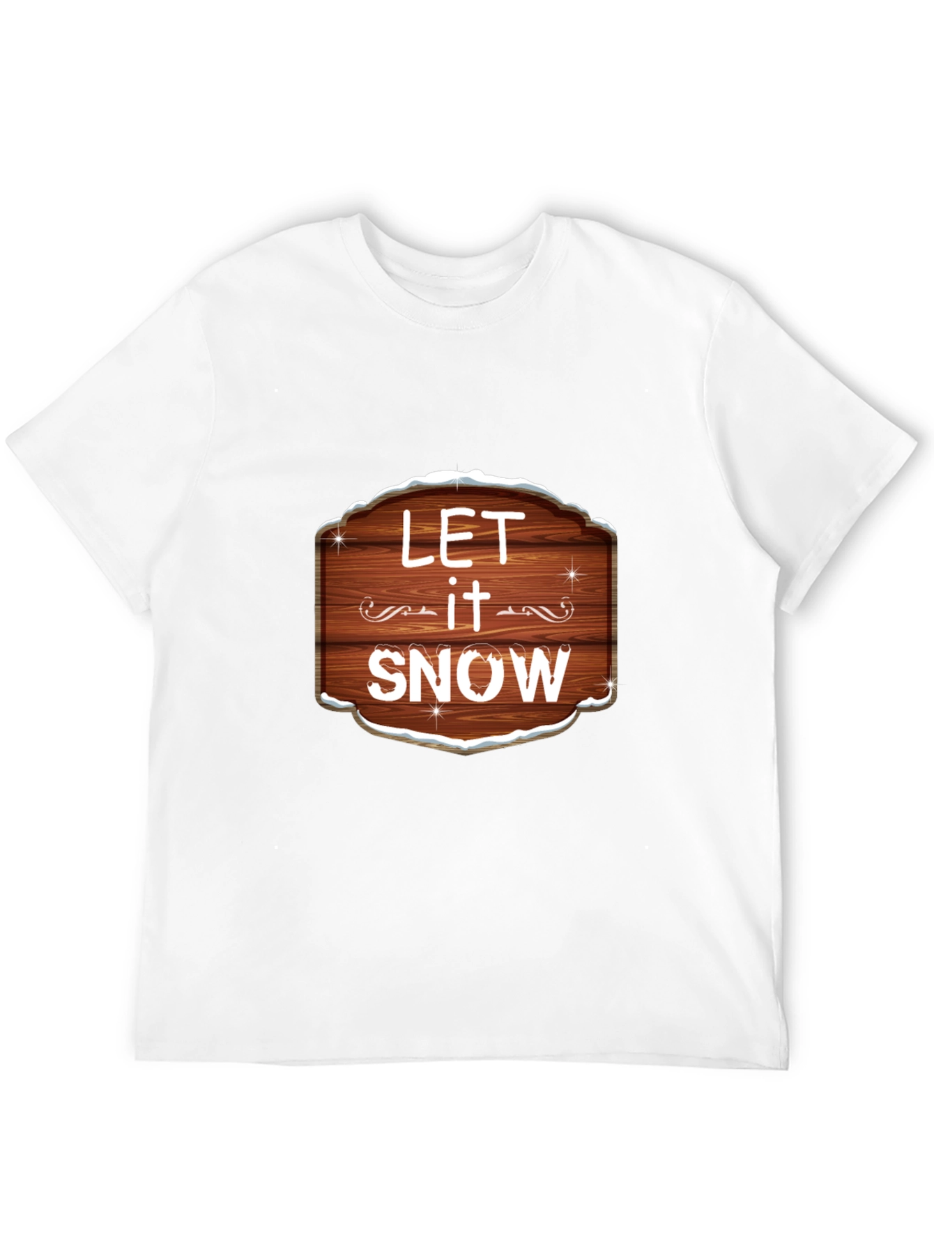 Let it Snow T-Shirt - Holiday Christmas Tee