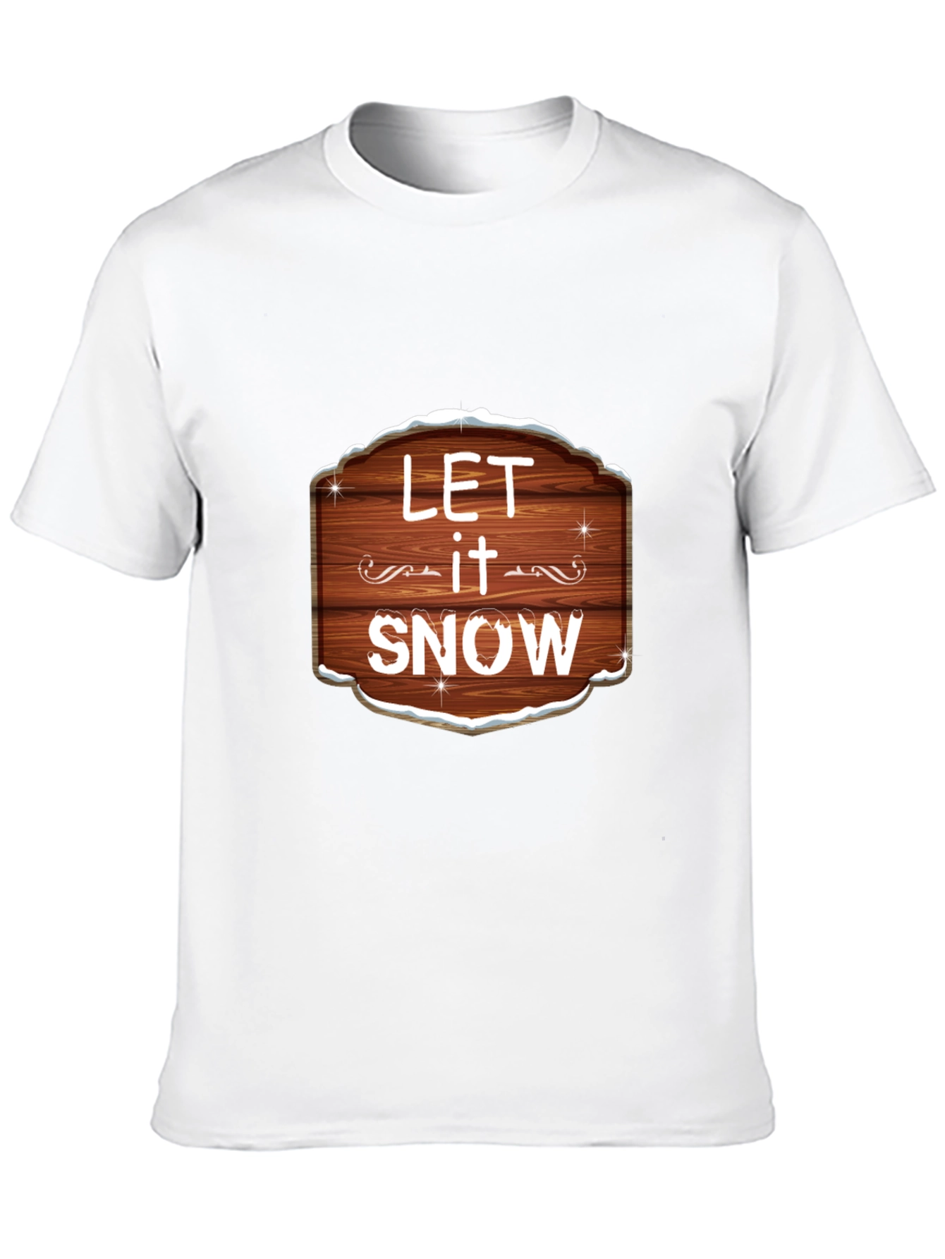 Let it Snow T-Shirt - Holiday Christmas Tee