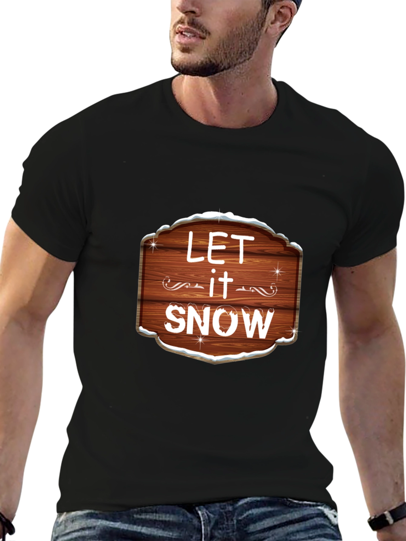 Let it Snow T-Shirt - Holiday Christmas Tee