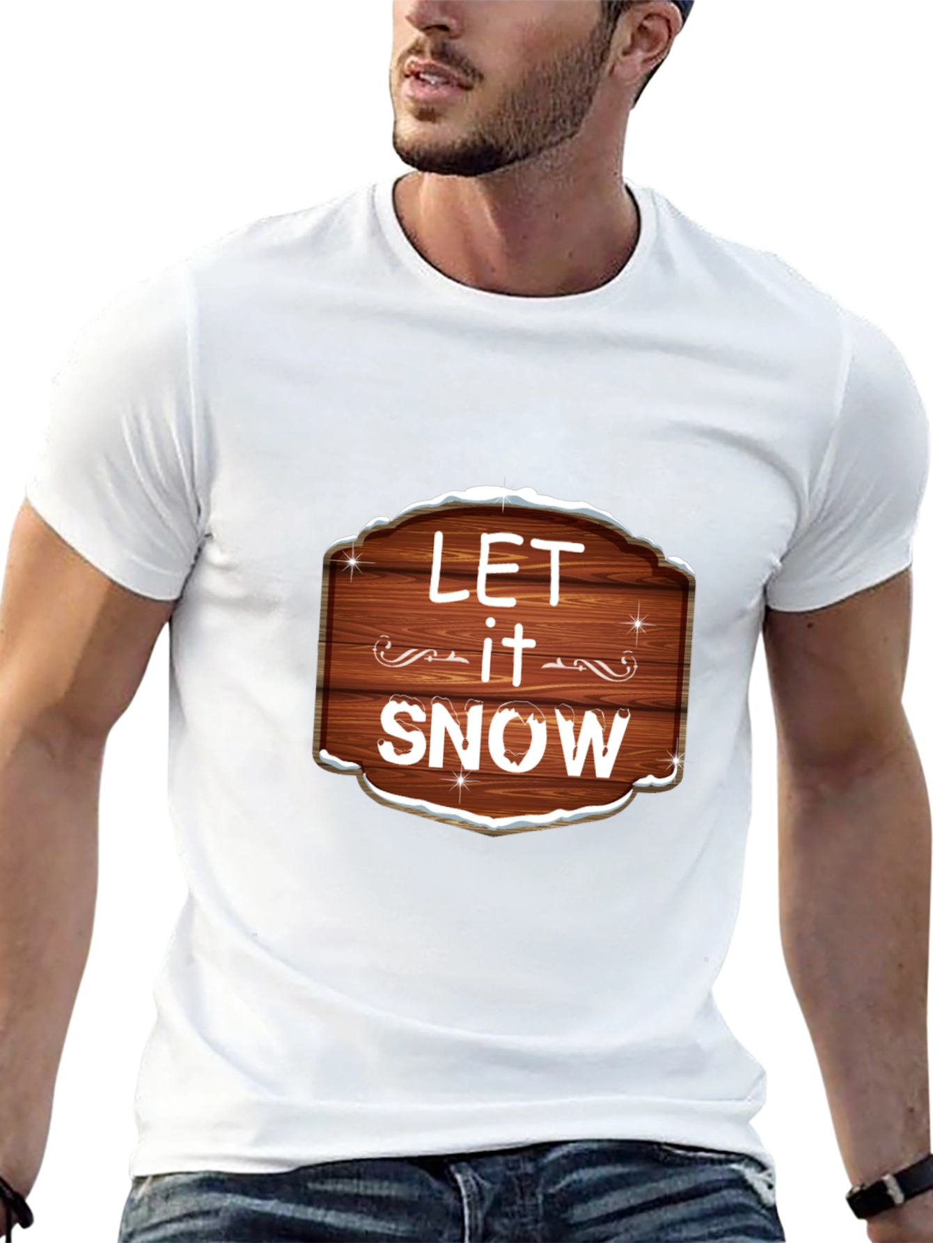 Let it Snow T-Shirt - Holiday Christmas Tee