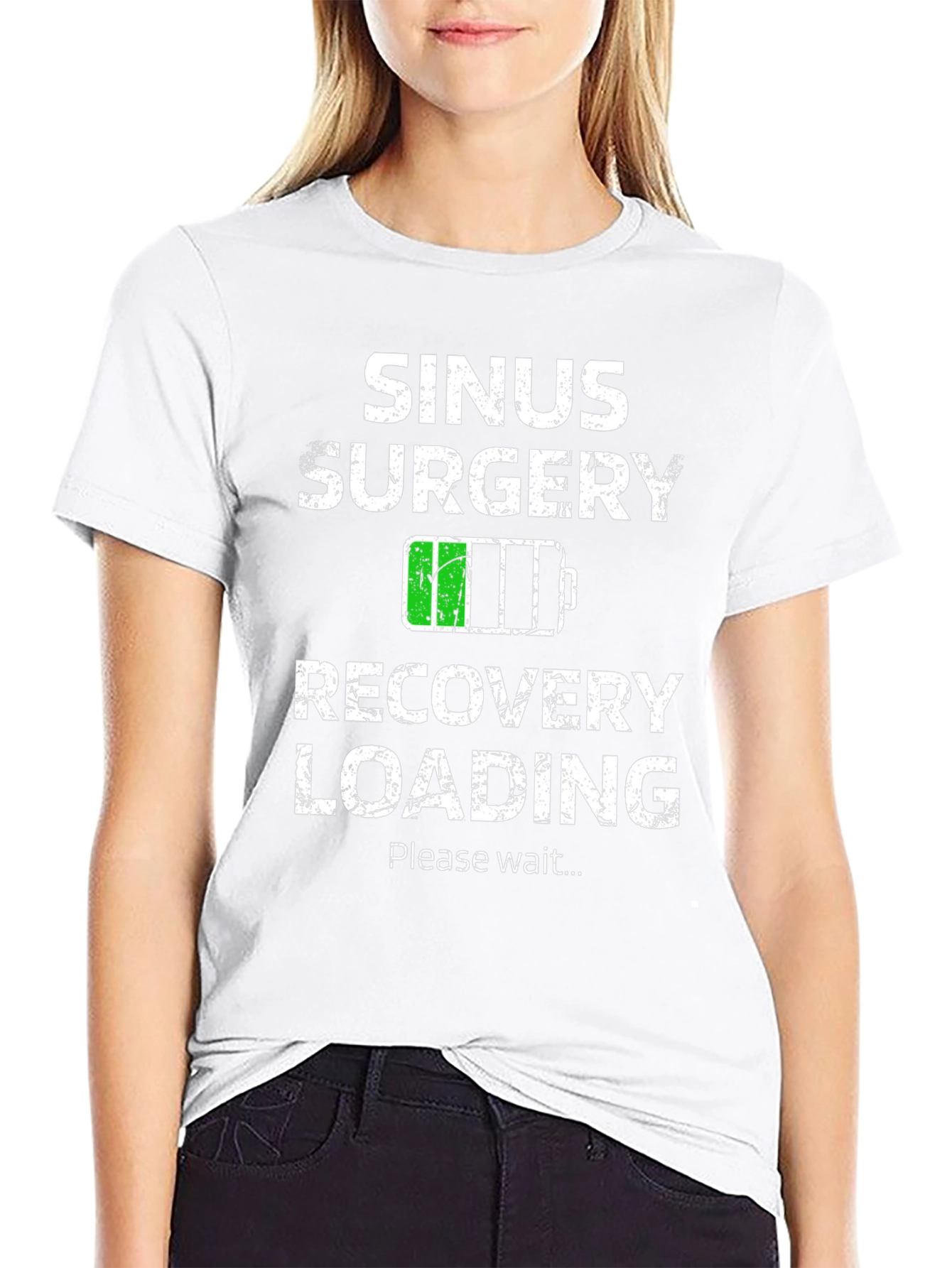 Sinus Surgery Recovery Loading Graphic T-Shirt