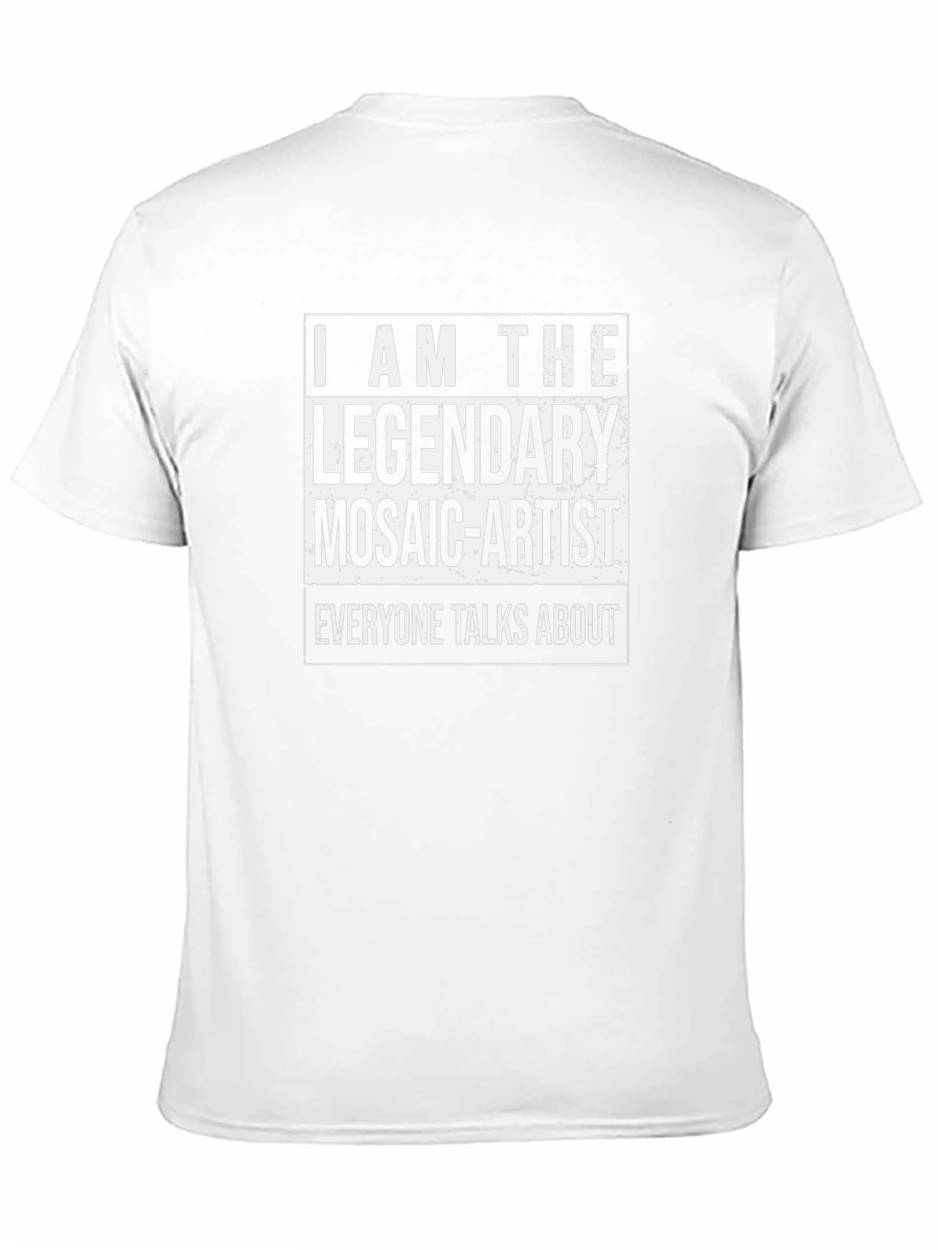 Legendary Mosaic Artist T-Shirt - Black