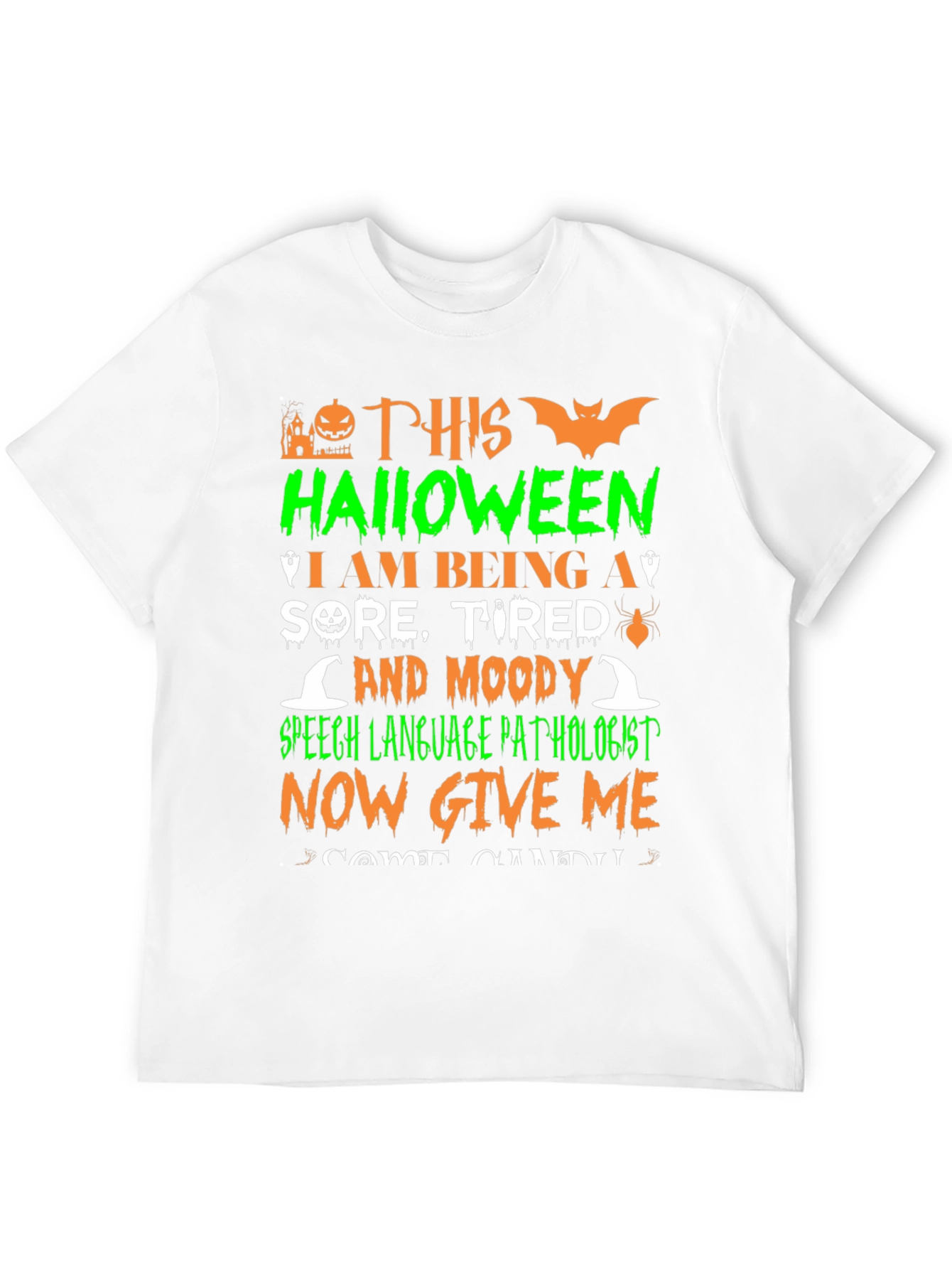Halloween Speech Language Pathologist T-Shirt
